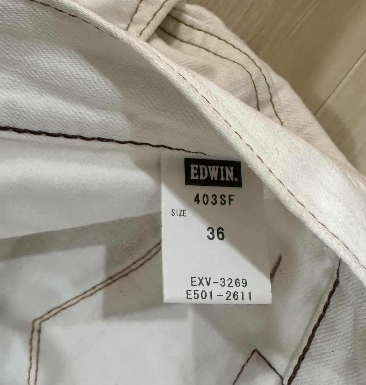 Edwin Edwin White Jeans Cowboy Size 36 Size US 36 / EU 52 - 5 Thumbnail