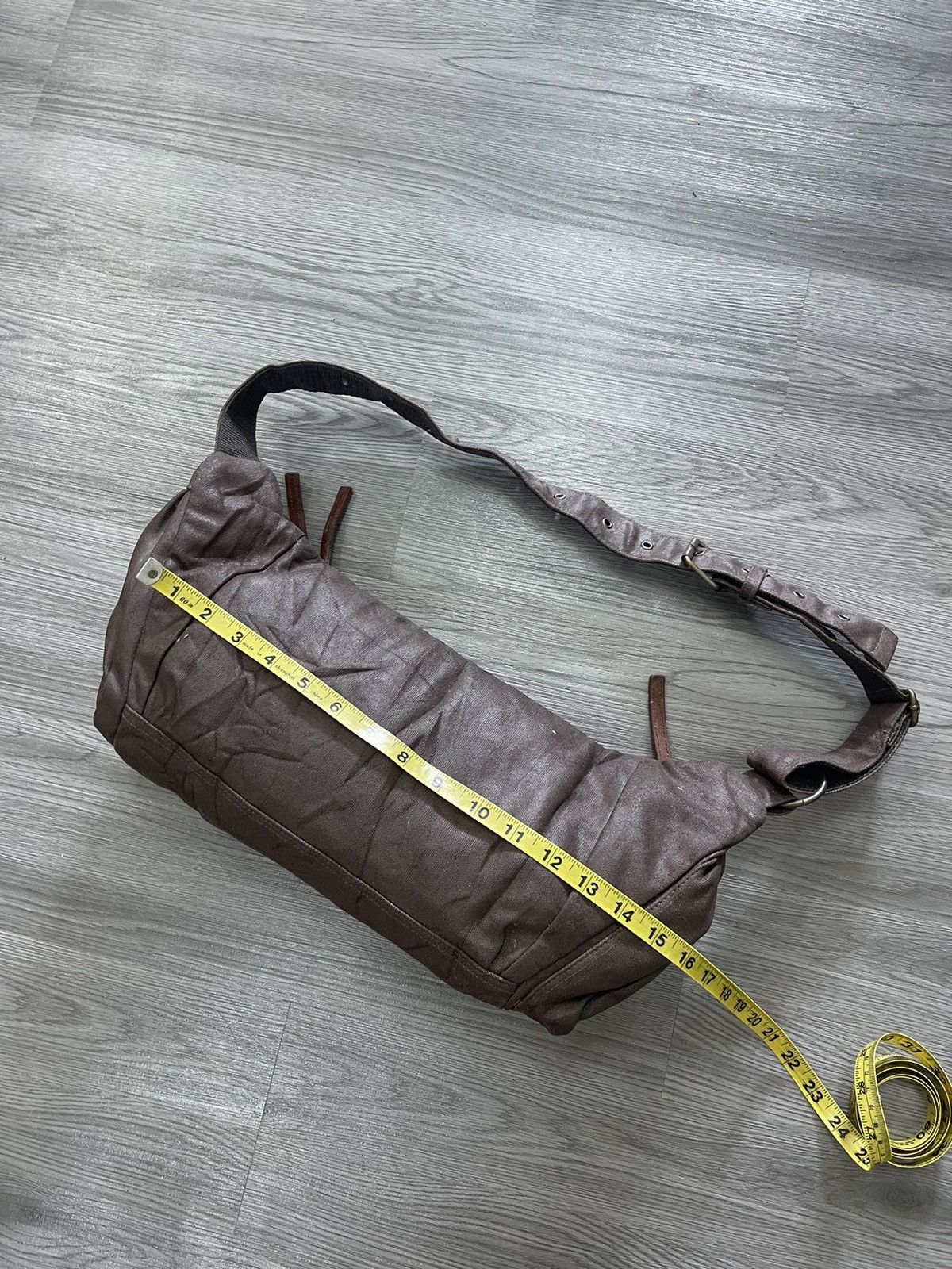 Japanese Brand × RAGEBLUE Rageblue multi compartment waxed crossbody bag Size ONE SIZE - 7 Thumbnail