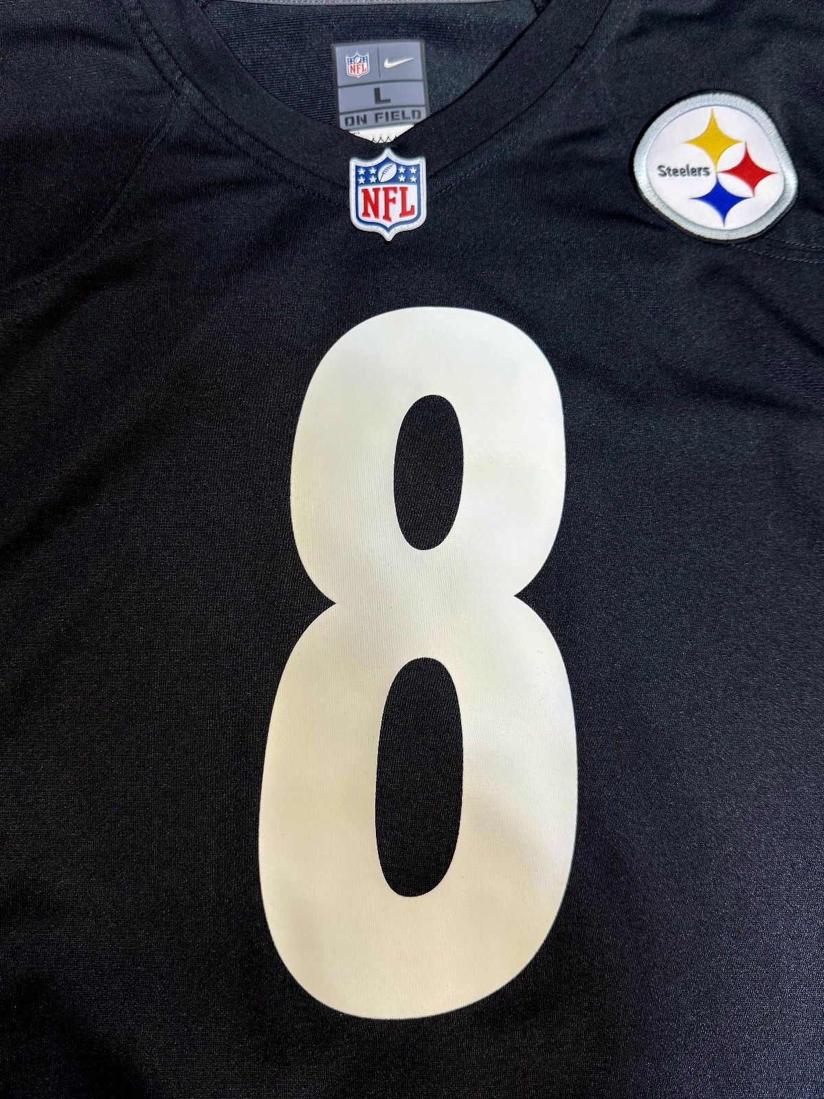 Nike Aaron Rodgers Pittsburgh Steelers Nike Game Jersey Sz. Large Size US L / EU 52-54 / 3 - 4 Thumbnail