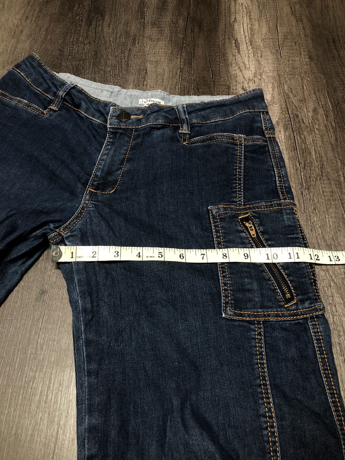 Designer × Japanese Brand Lui Chantant Multi Pocket Jeans Cargo Style Unisex Design Size US 32 / EU 48 - 5 Thumbnail