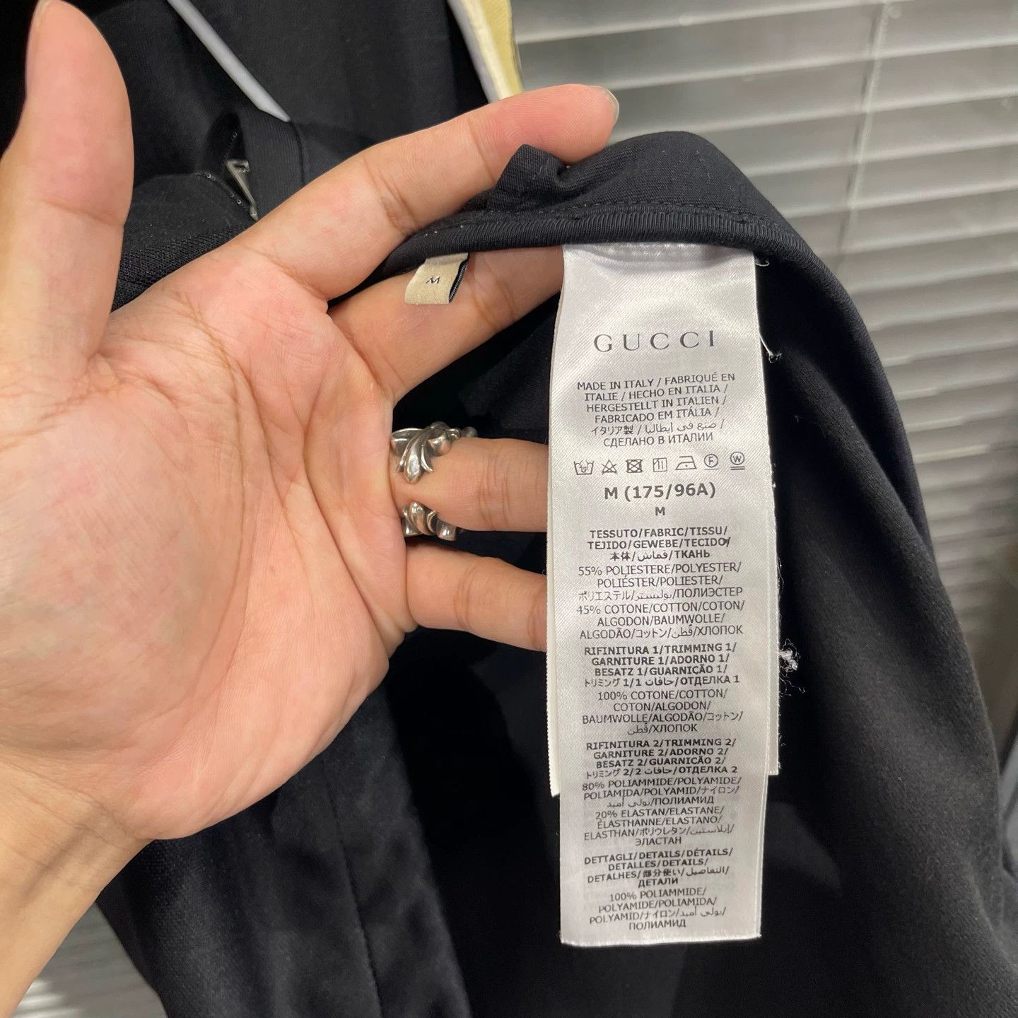 Gucci Gucci Arm Taped Logo Jacket M Size US M / EU 48-50 / 2 - 5 Thumbnail