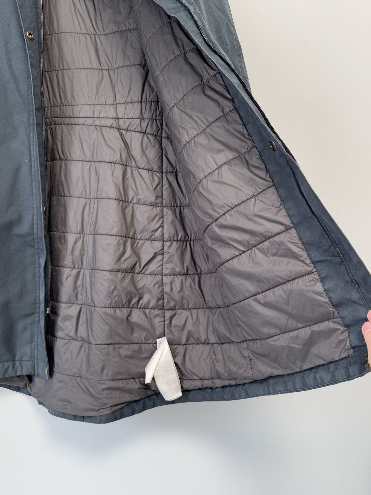 Fjallraven Fjallraven Kiruna Padded Parka Hooded Blue Navy Jacket Coat Size L / US 10 / IT 46 - 14 Thumbnail