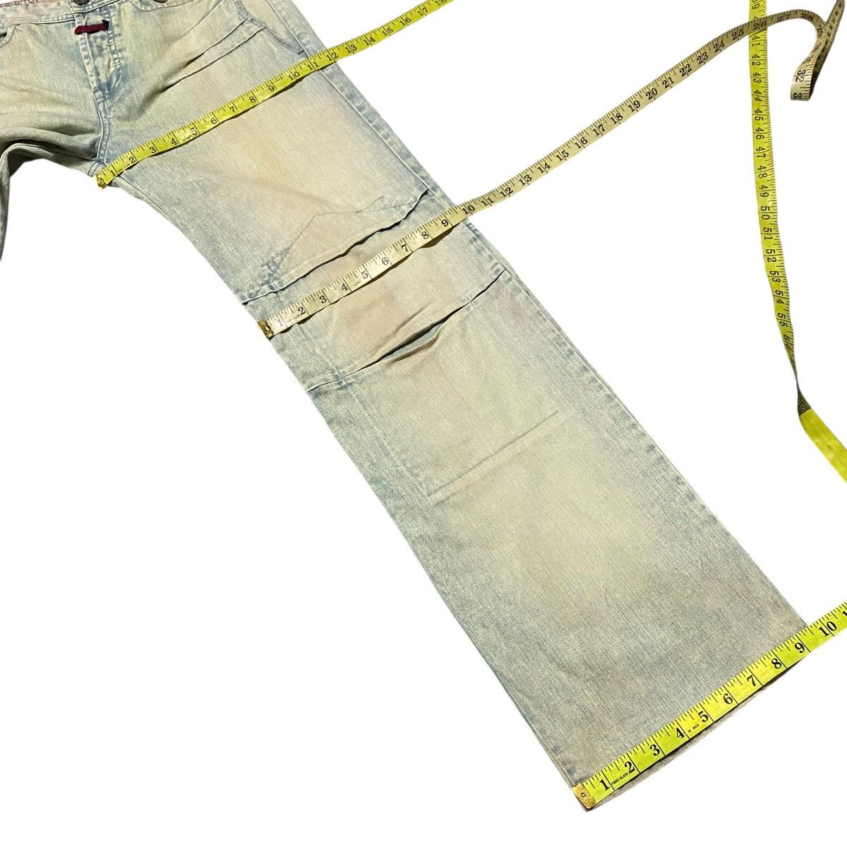 Marithe + Francois Girbaud Marithe Francois Girbaud Denim Mudwash Baggy Jeans Size US 32 / EU 48 - 18 Thumbnail
