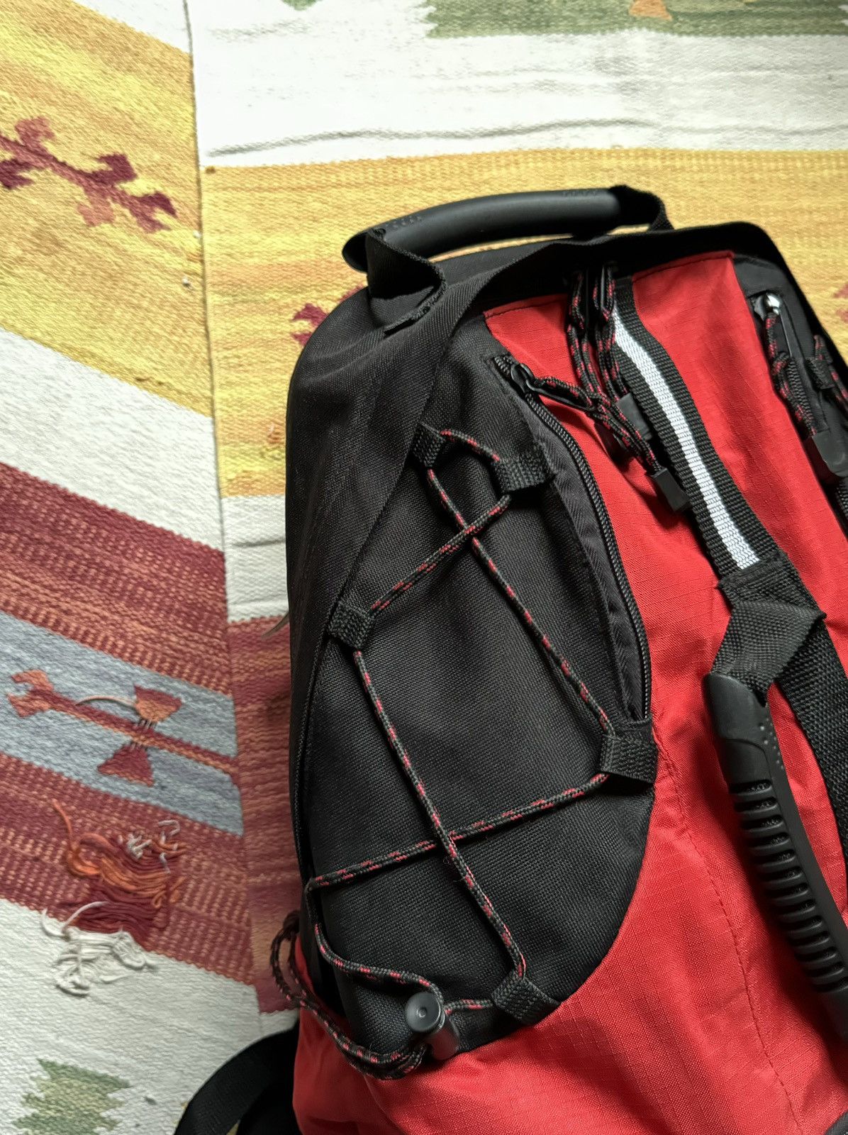 Vintage Vintage 90’s Yokohama Motors Tactical Japanese y2k Backpack Size ONE SIZE - 5 Thumbnail