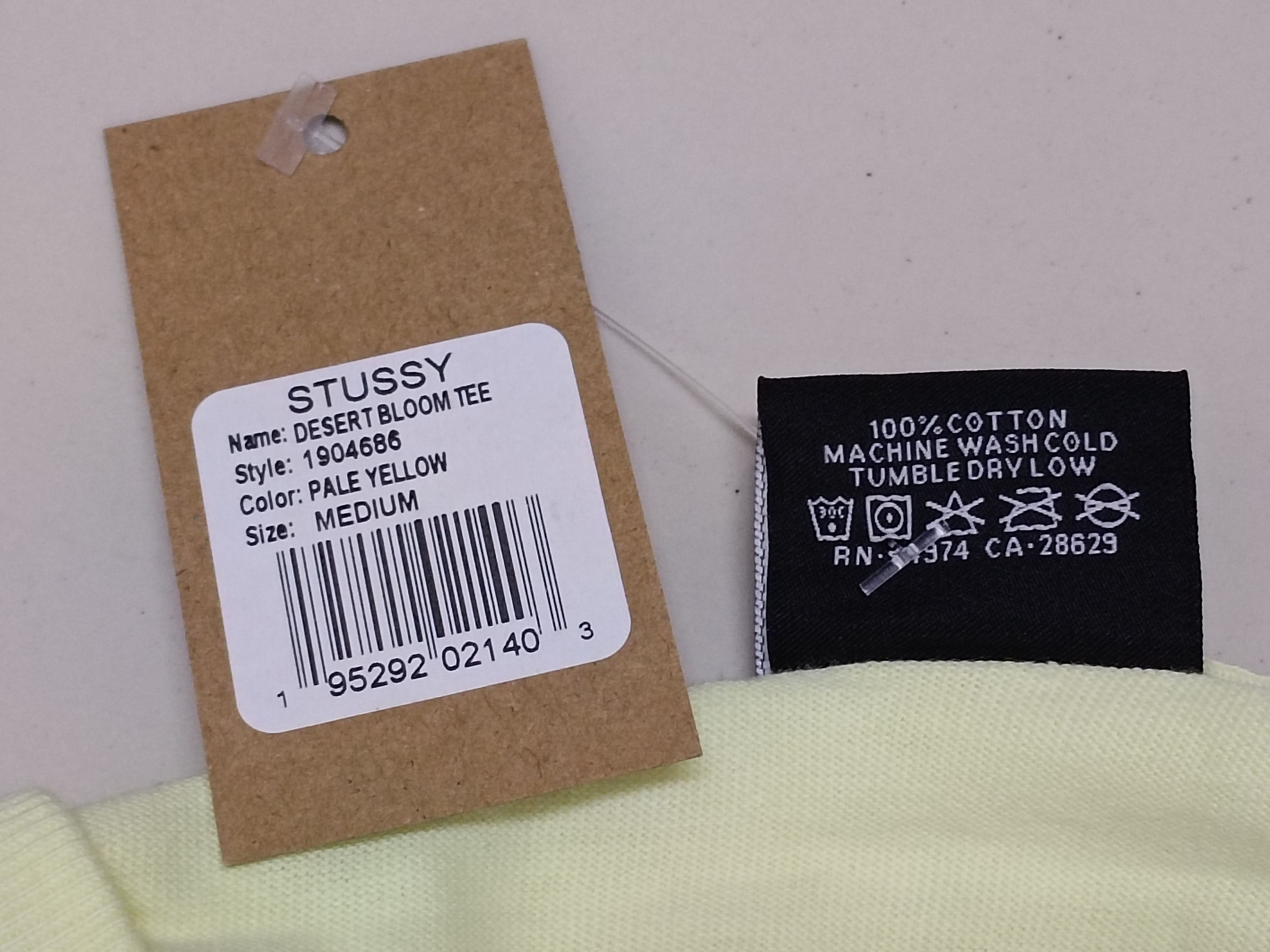 Hypebeast × Stussy × Vintage Stussy Desert Bloom T-shirt Size US M / EU 48-50 / 2 - 8 Thumbnail