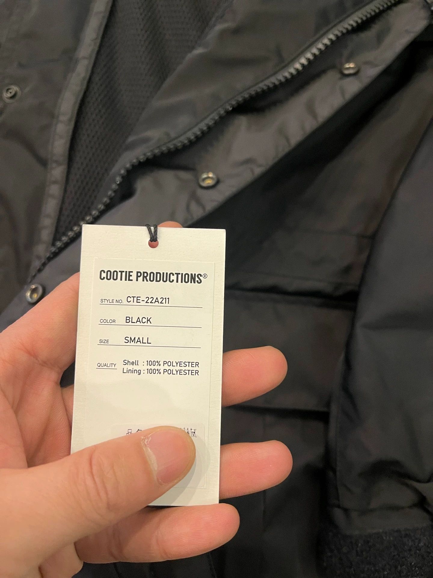 Other Cootie Utility Over Parka Nylon Thick S Excellent Size US S / EU 44-46 / 1 - 8 Thumbnail