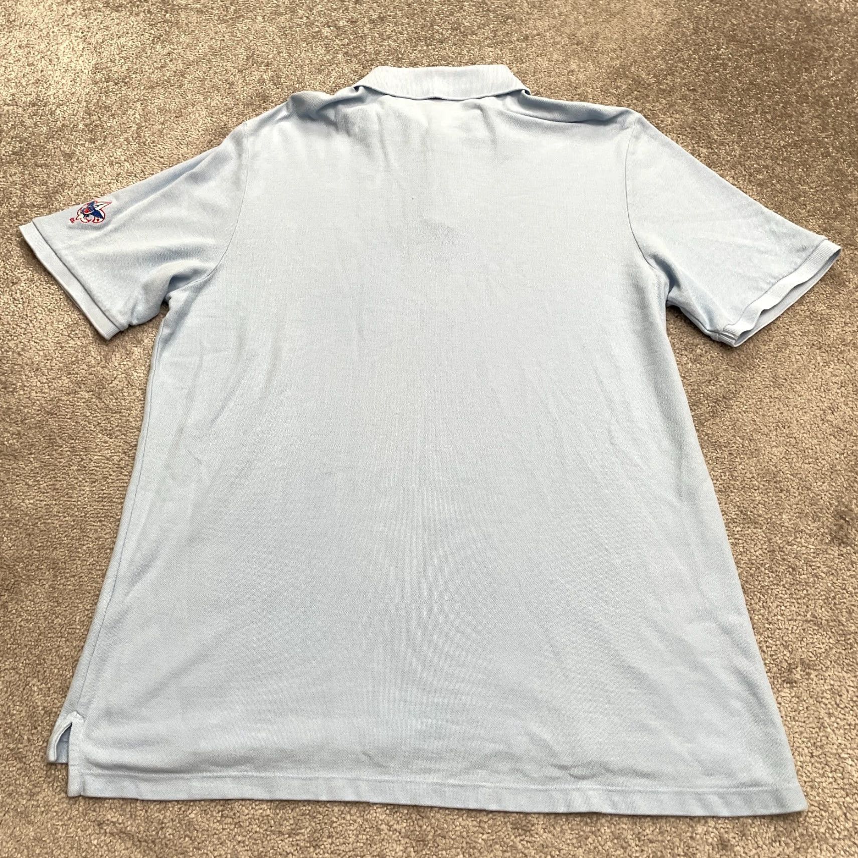 Peter Millar VINTAGE Peter Millar Boys Scout Patch Polo Shirt Men Large Light Blue Casual 90s Outdoor Sports Size US L / EU 52-54 / 3 - 2 Thumbnail