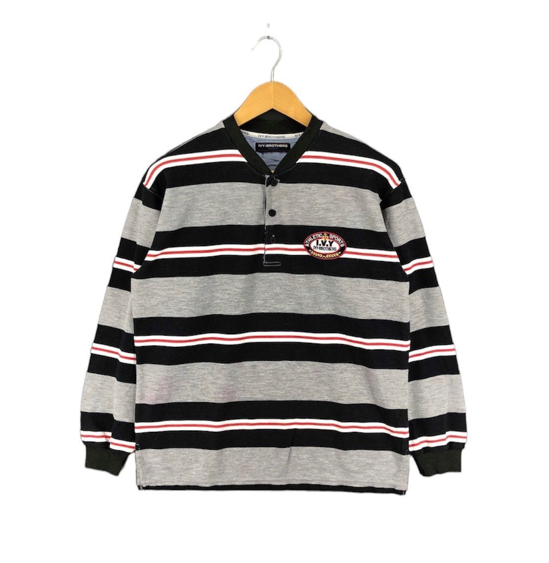 image of Ivy Brothers Stripe Sweatshirt 1788-43, Men's (Size Medium)