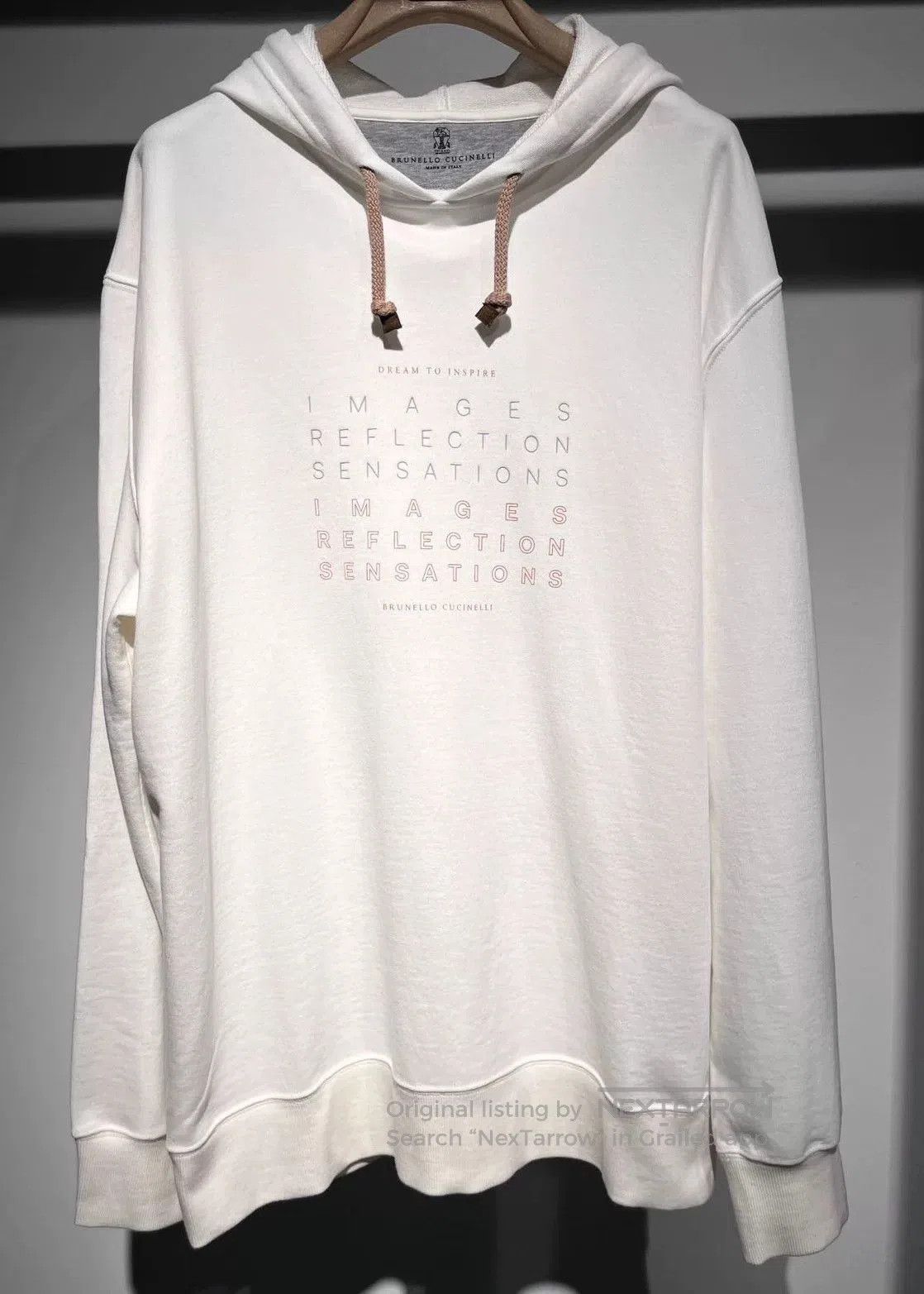 Brunello Cucinelli Brunello Cucinelli White Hoodie Sweatshirt. Size US S / EU 44-46 / 1 - 2 Thumbnail