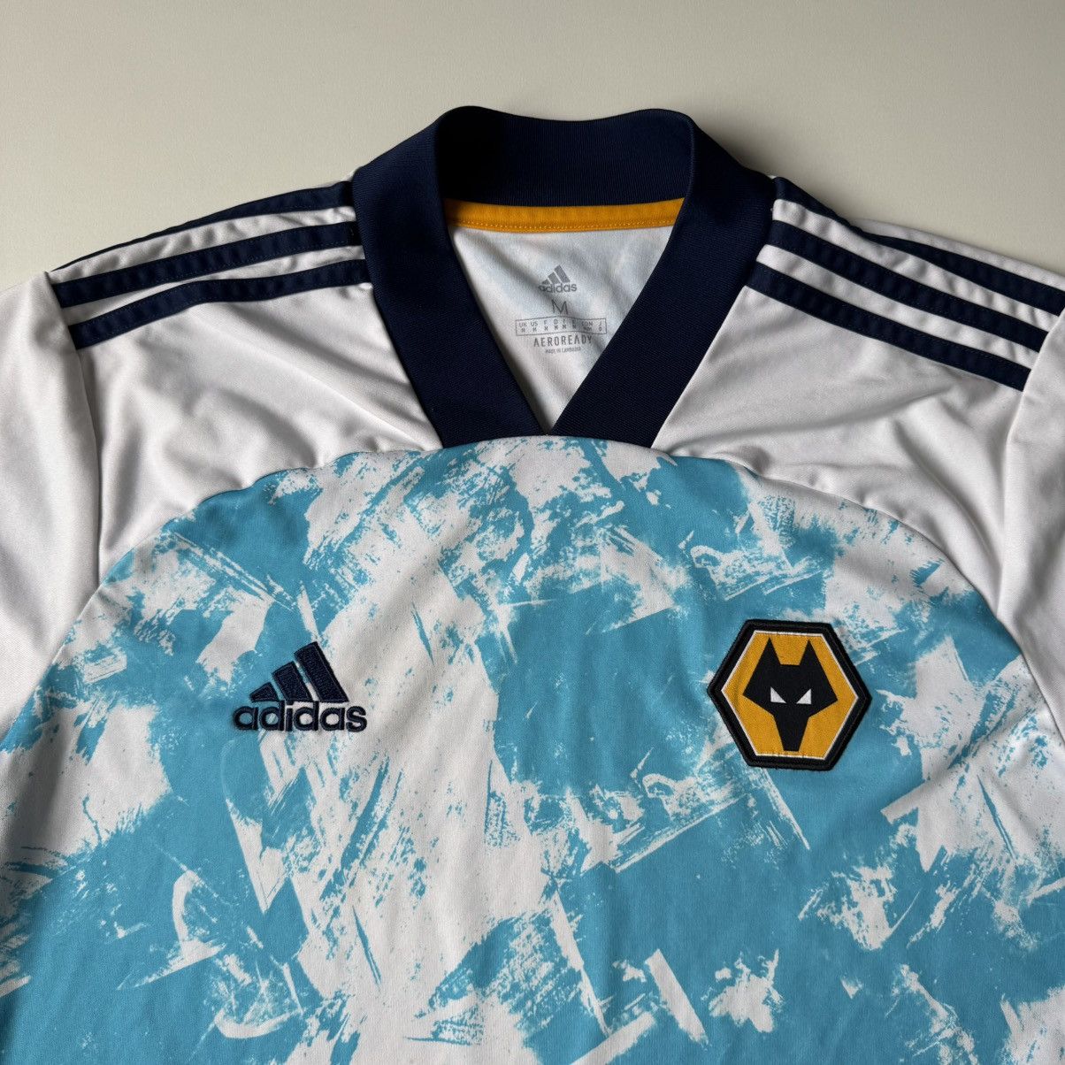 Adidas Wolverhampton Wanderers 2020-21 Adidas Away Jersey M BPL Size US M / EU 48-50 / 2 - 6 Thumbnail