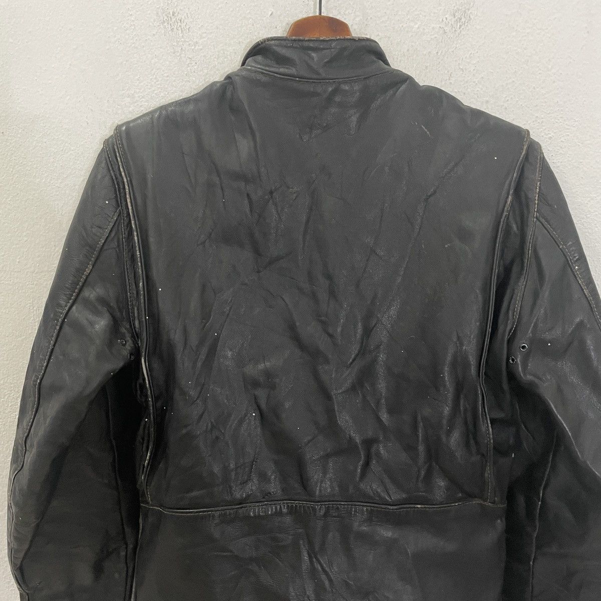 Vintage Vintage Reed Sportswear Leather Jacket Size US S / EU 44-46 / 1 - 10 Thumbnail