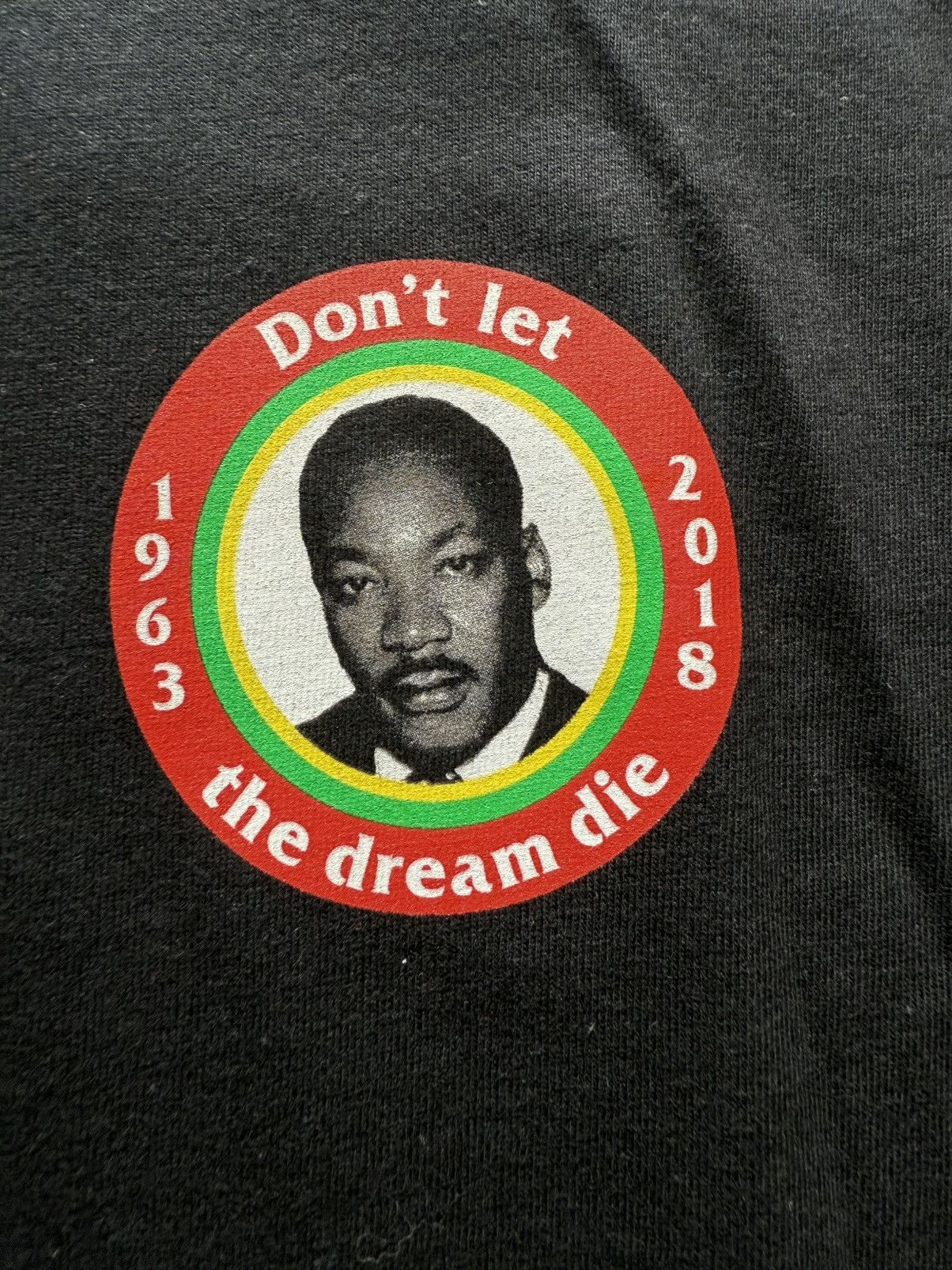 Supreme Supreme MLK Dream Tee Black Size S – Don’t Let the Dream Die Size US S / EU 44-46 / 1 - 3 Thumbnail