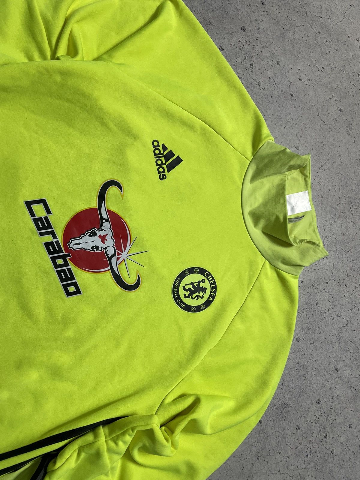 Adidas Vintage Training Jacket Adidas FC Chelsea 1/4 Zip Track Top Size US L / EU 52-54 / 3 - 6 Thumbnail