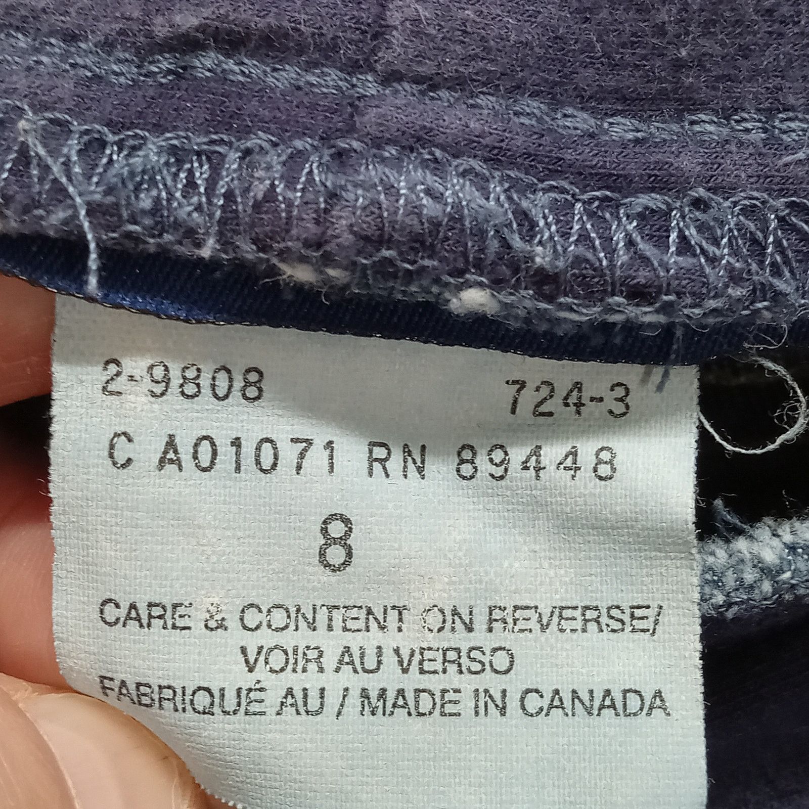 & Other Stories Verso Women's Denim Skirt 8 Blue Jean 30 X 24 Straight Size 30" / US 8 / IT 44 - 5 Thumbnail
