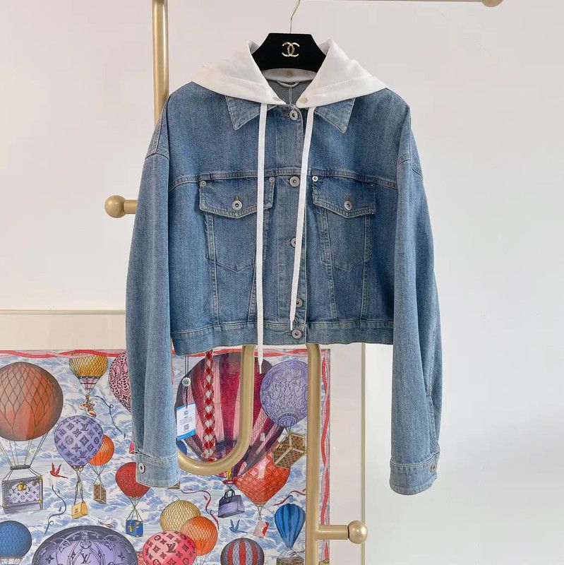 Miu Miu Miu Miu Spring Autumn Blue Cotton Jacket 0089 Size M / US 6-8 / IT 42-44 - 1 Thumbnail