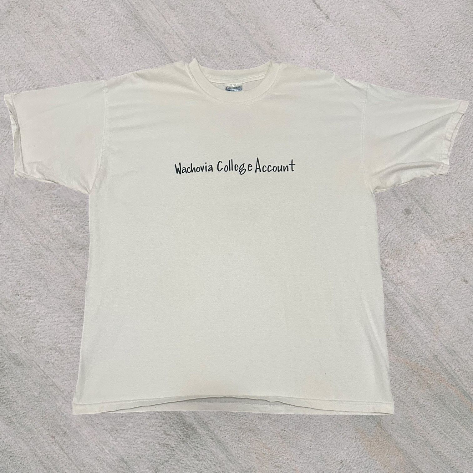 Gildan Wachovia college account early 2000s Size US XL / EU 56 / 4 - 1 Thumbnail