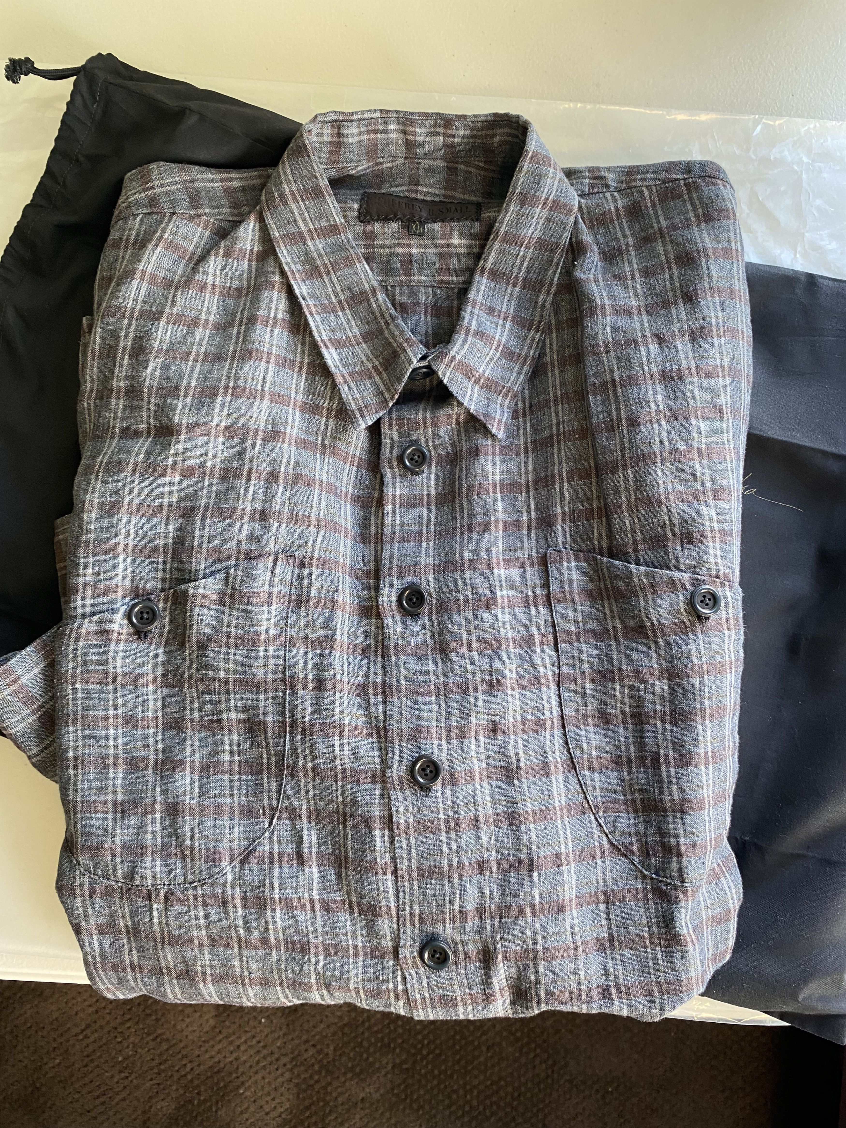 Geoffrey B. Small Geoffrey B Small “Poker” Plaid Button down Size US XL / EU 56 / 4 - 2 Thumbnail