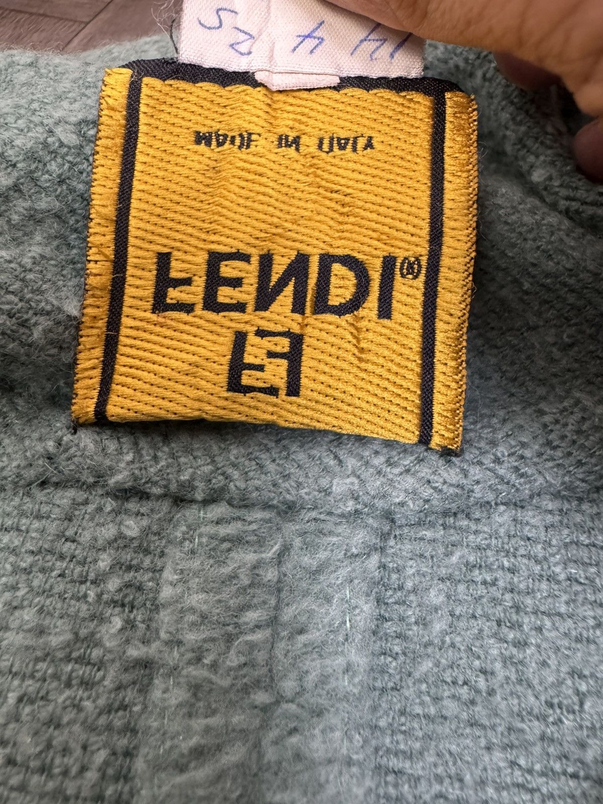 Designer × Fendi × Vintage Vintage Fendi blouses Wool Size M / US 6-8 / IT 42-44 - 14 Thumbnail