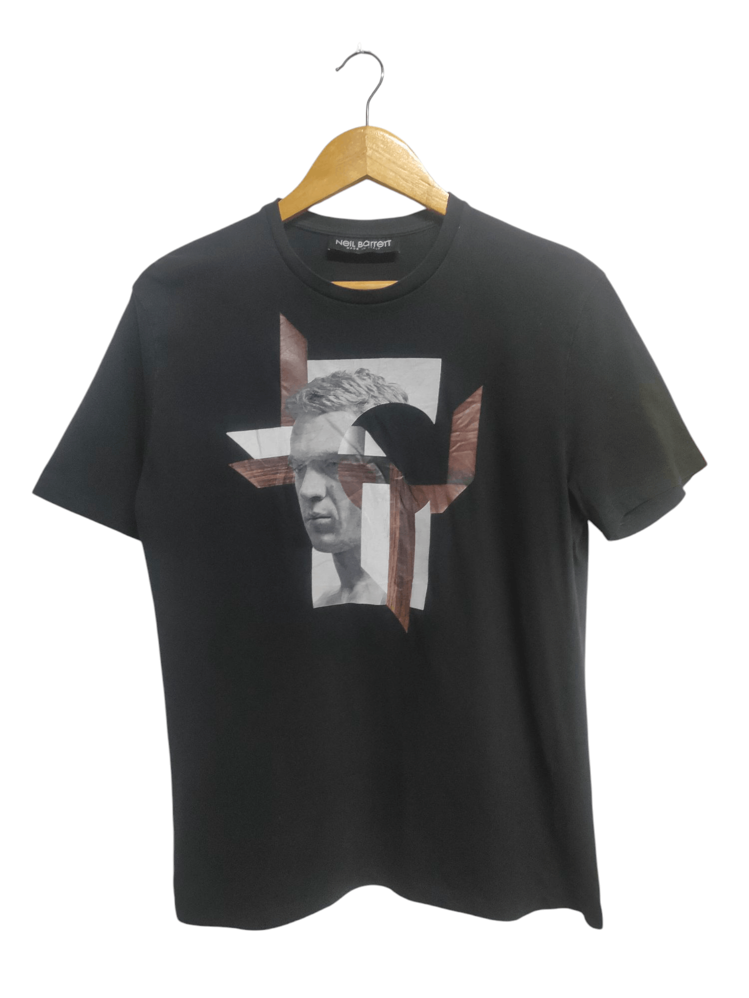 Neil Barrett Neil Barrett Steve McQueen black tee Size US S / EU 44-46 / 1 - 1 Thumbnail