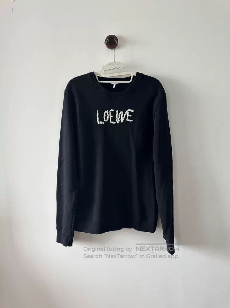 Loewe Loewe Leather Patch Wool Coat Size M / US 6-8 / IT 42-44 - 1 Thumbnail