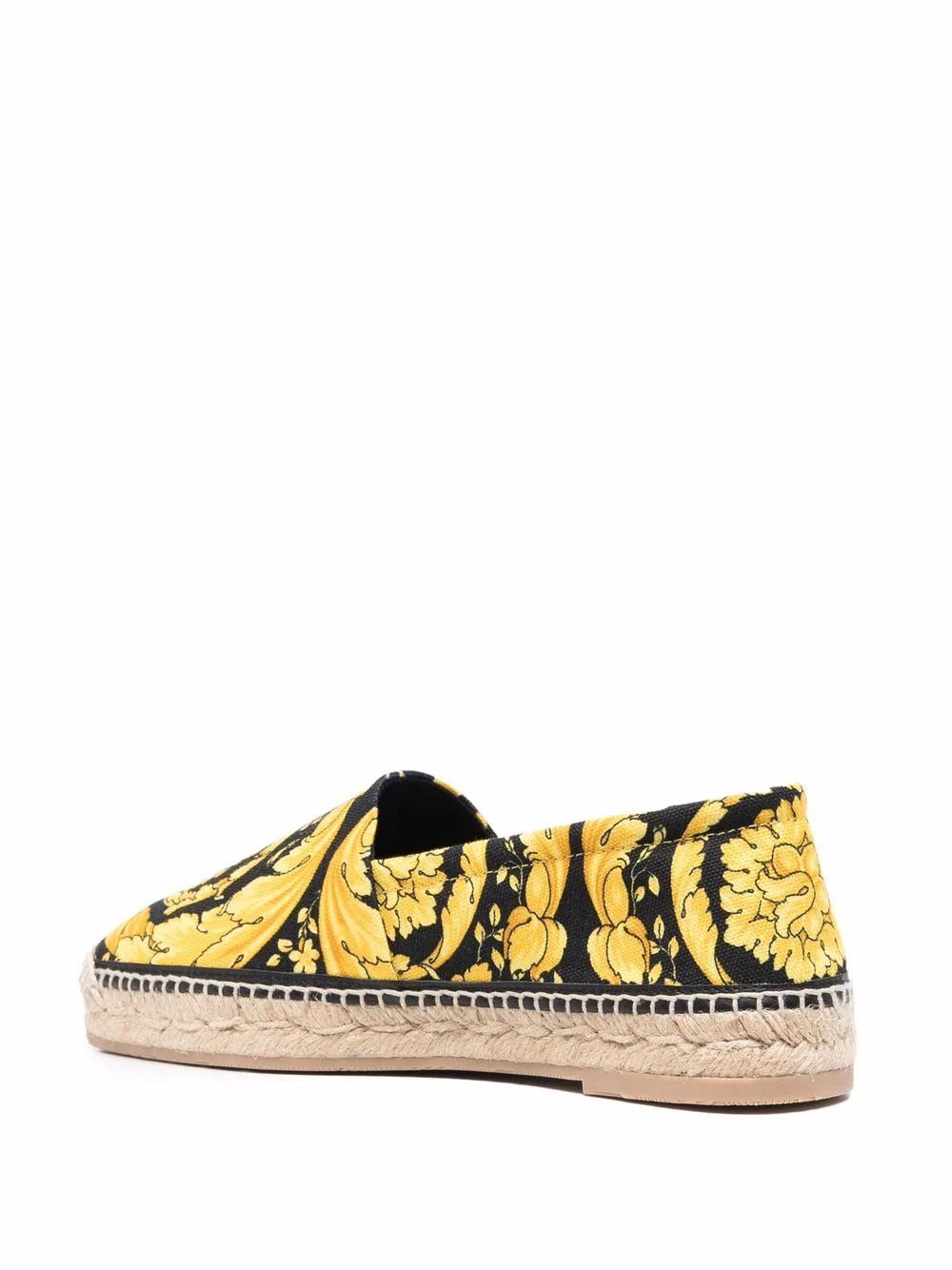 Versace os11x0624 Barocco-Print Espadrilles in Multicolor Size US 8 / IT 38 - 3 Thumbnail