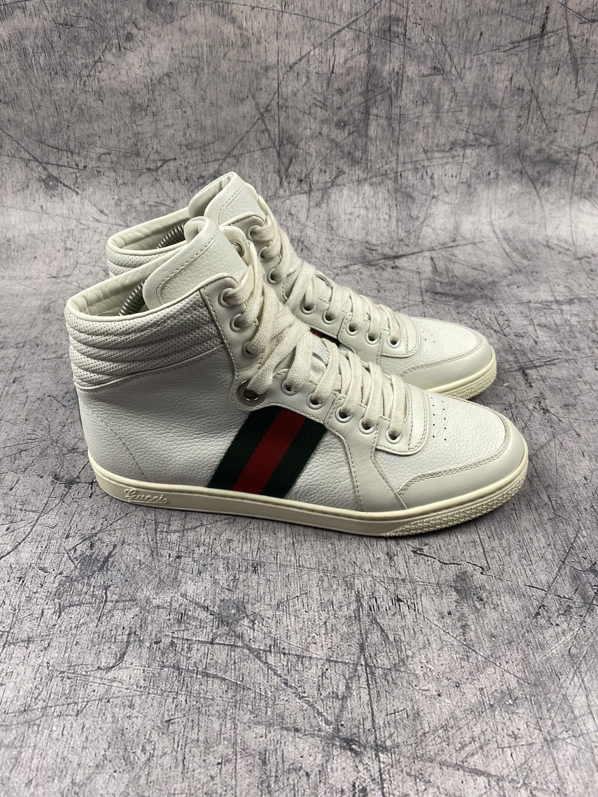 Gucci Gucci Hi-Top Sneakers Shoes Size US 6 / EU 39 - 3 Thumbnail