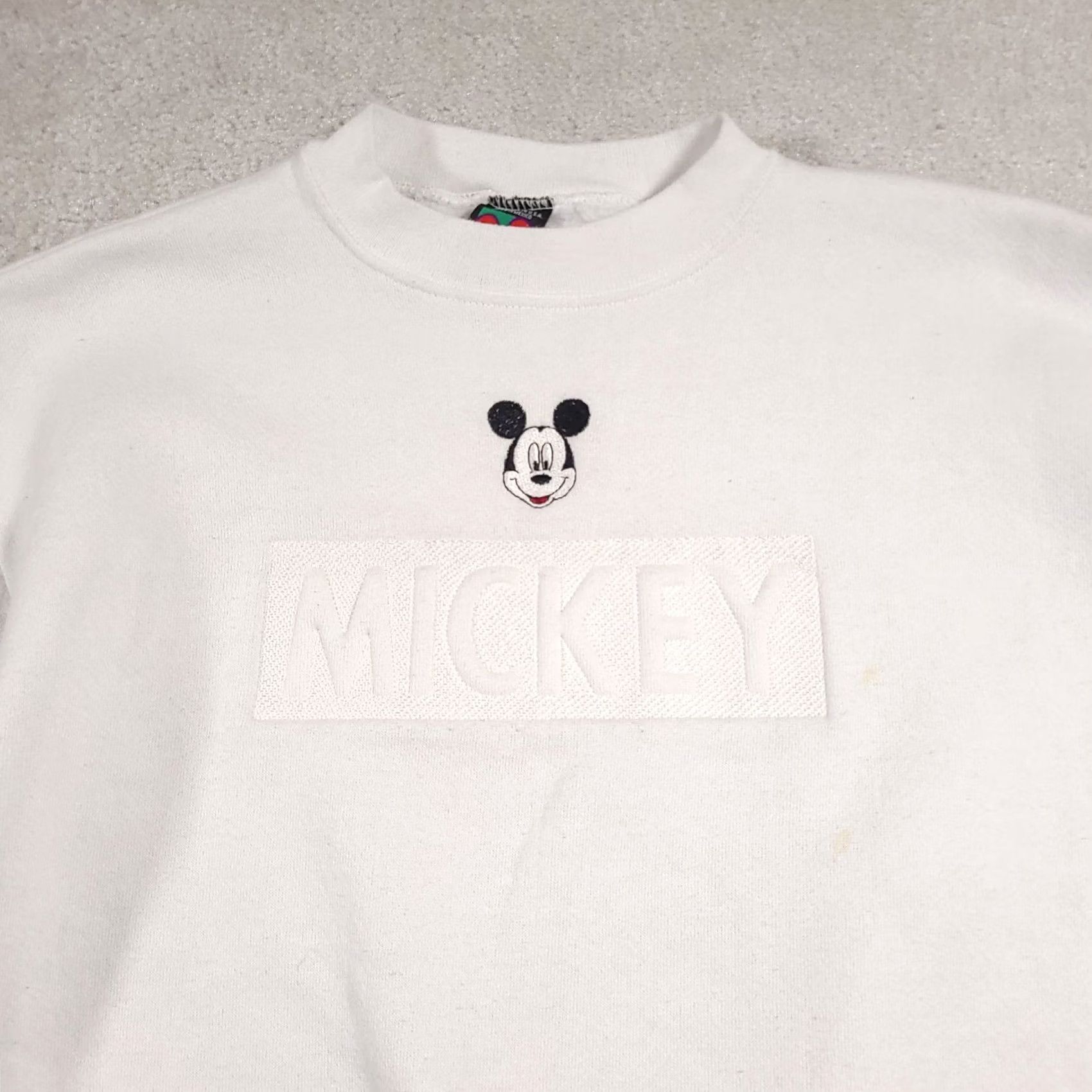 Disney VINTAGE Mickey Unlimited Sweatshirt Mens Medium Crewneck Embroidered Disney 90s Size US M / EU 48-50 / 2 - 3 Thumbnail