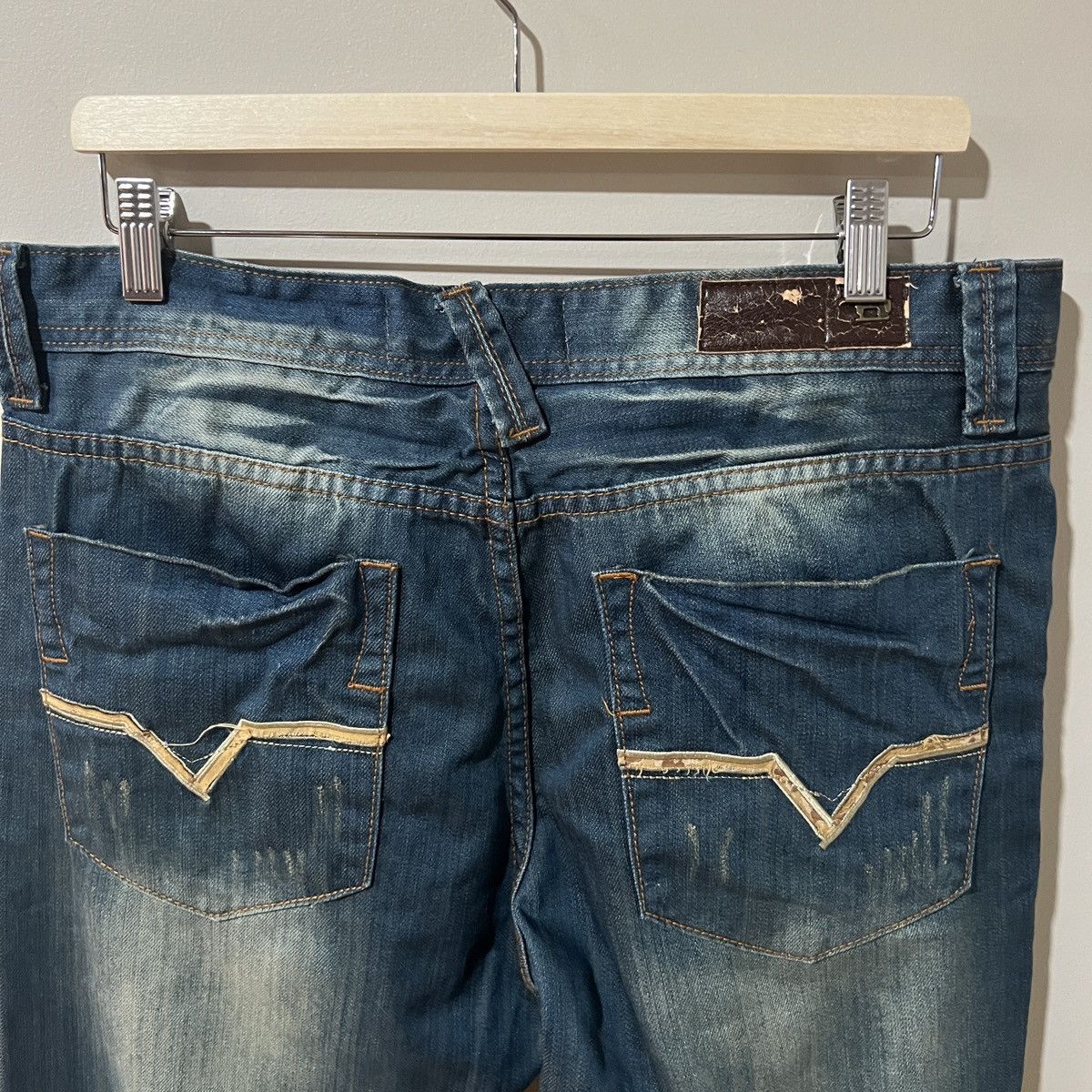 Diesel CRAZY FADE Diesel Archival Ramel Jeans Size US 36 / EU 52 - 2 Thumbnail