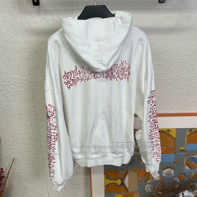 Balenciaga Balenciaga Flame Dragon Year Limited Edition Hoodie Size US S / EU 44-46 / 1 - 2 Thumbnail