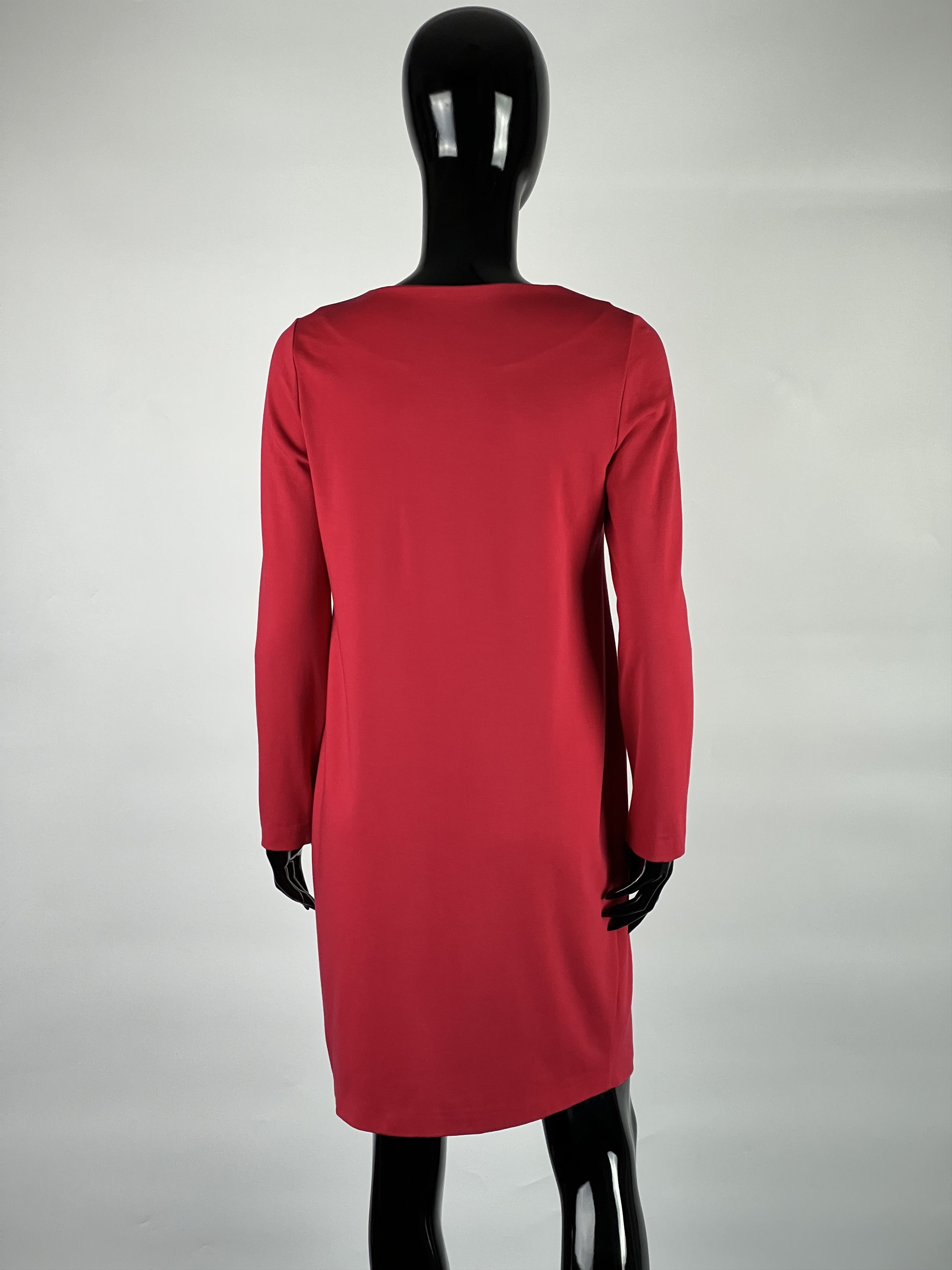 Wolford Wolford Red Long Sleeve Dress Size US6 EU36 Size M / US 6-8 / IT 42-44 - 3 Thumbnail