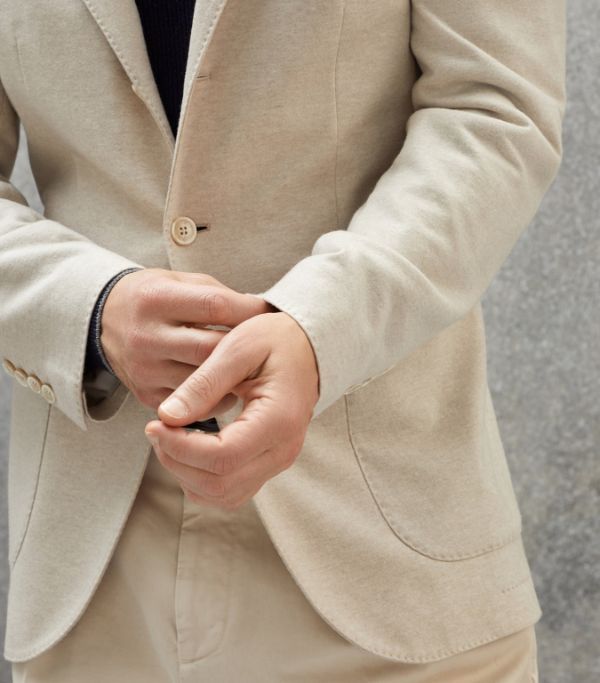 Brunello Cucinelli Jacket in Beige Size US M / EU 48-50 / 2 - 6 Thumbnail