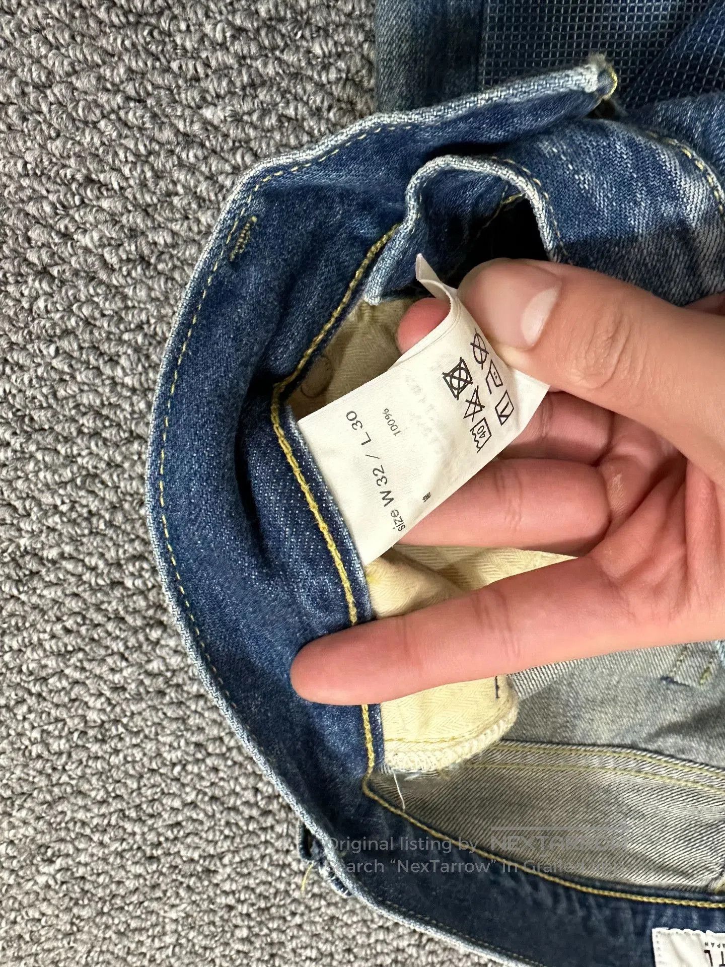 FDMTL fdmtl Jeans W32L30. Size US 34 / EU 50 - 3 Thumbnail