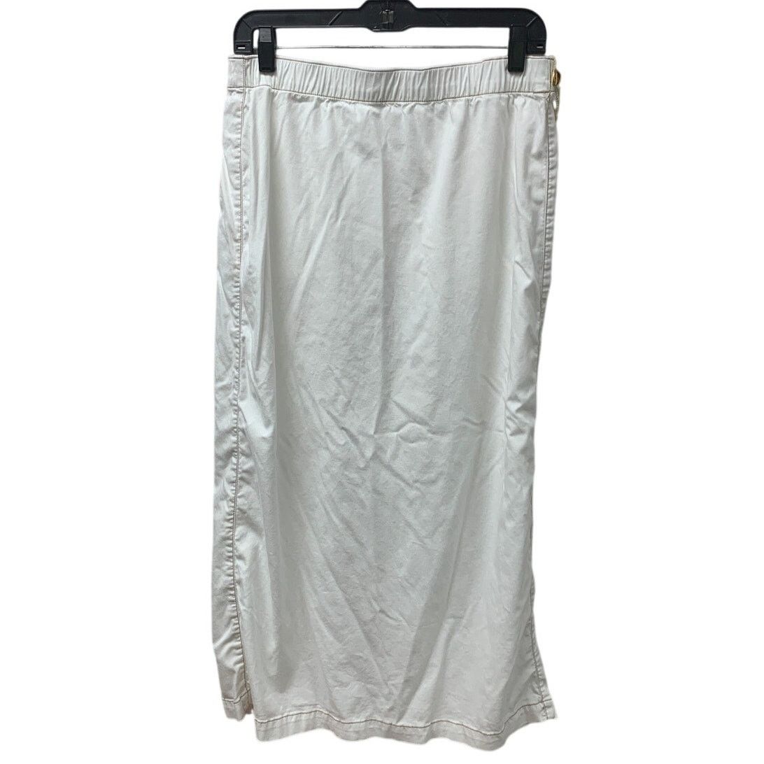 American Eagle Outfitters New American Eagle Womens Medium White Maxi Skirt w Pockets Size 30" / US 8 / IT 44 - 1 Thumbnail