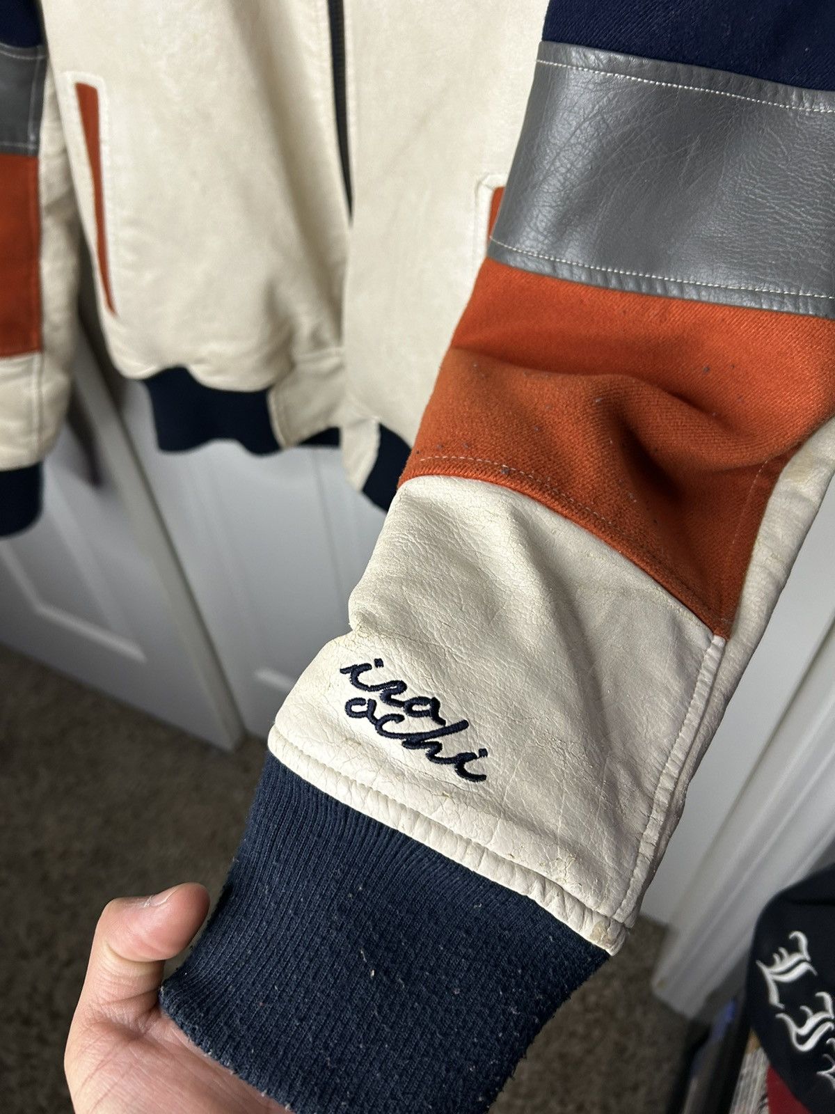 Japanese Brand Vintage All Japan Cities Games Leather Varsity Jacket Size US M / EU 48-50 / 2 - 7 Thumbnail