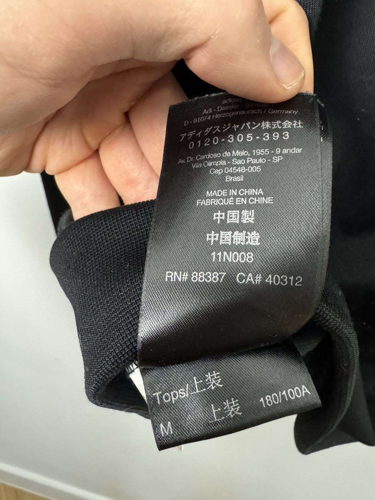 Yohji Yamamoto Adidas Y-3 Track Top Jacket Logo Yohji Yamamoto Japan Size US M / EU 48-50 / 2 - 6 Thumbnail