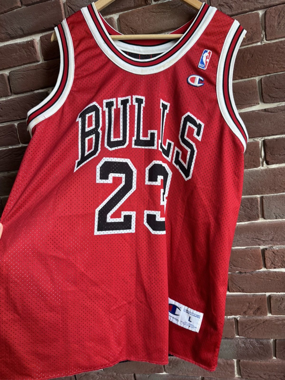NBA Vintage Champion Chicago Bulls Basketball NBA Jersey Jordan Size US L / EU 52-54 / 3 - 7 Thumbnail
