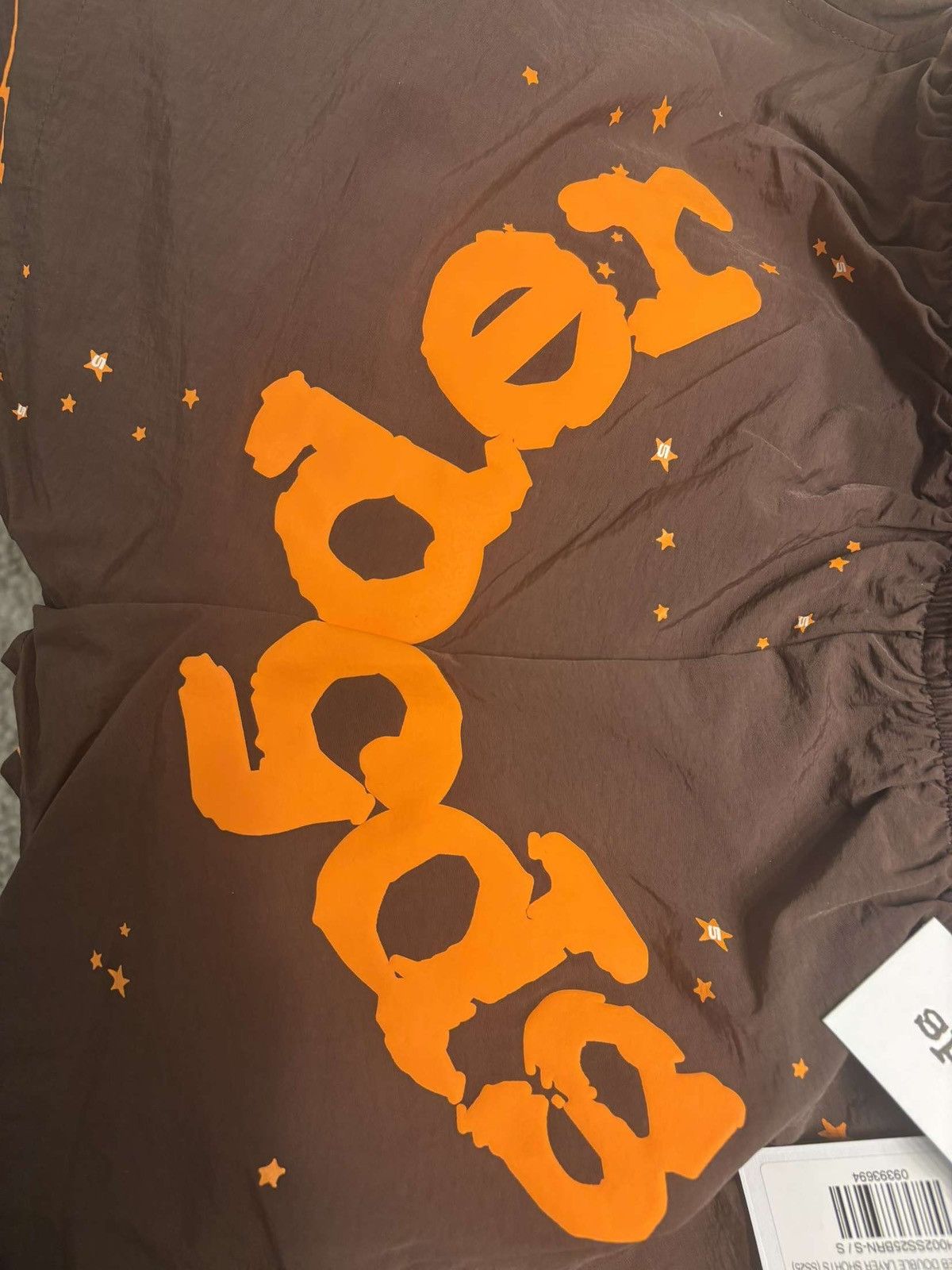 Sp5der Sp5der Brown Double Layered Shorts Size US 28 / EU 44 - 5 Thumbnail