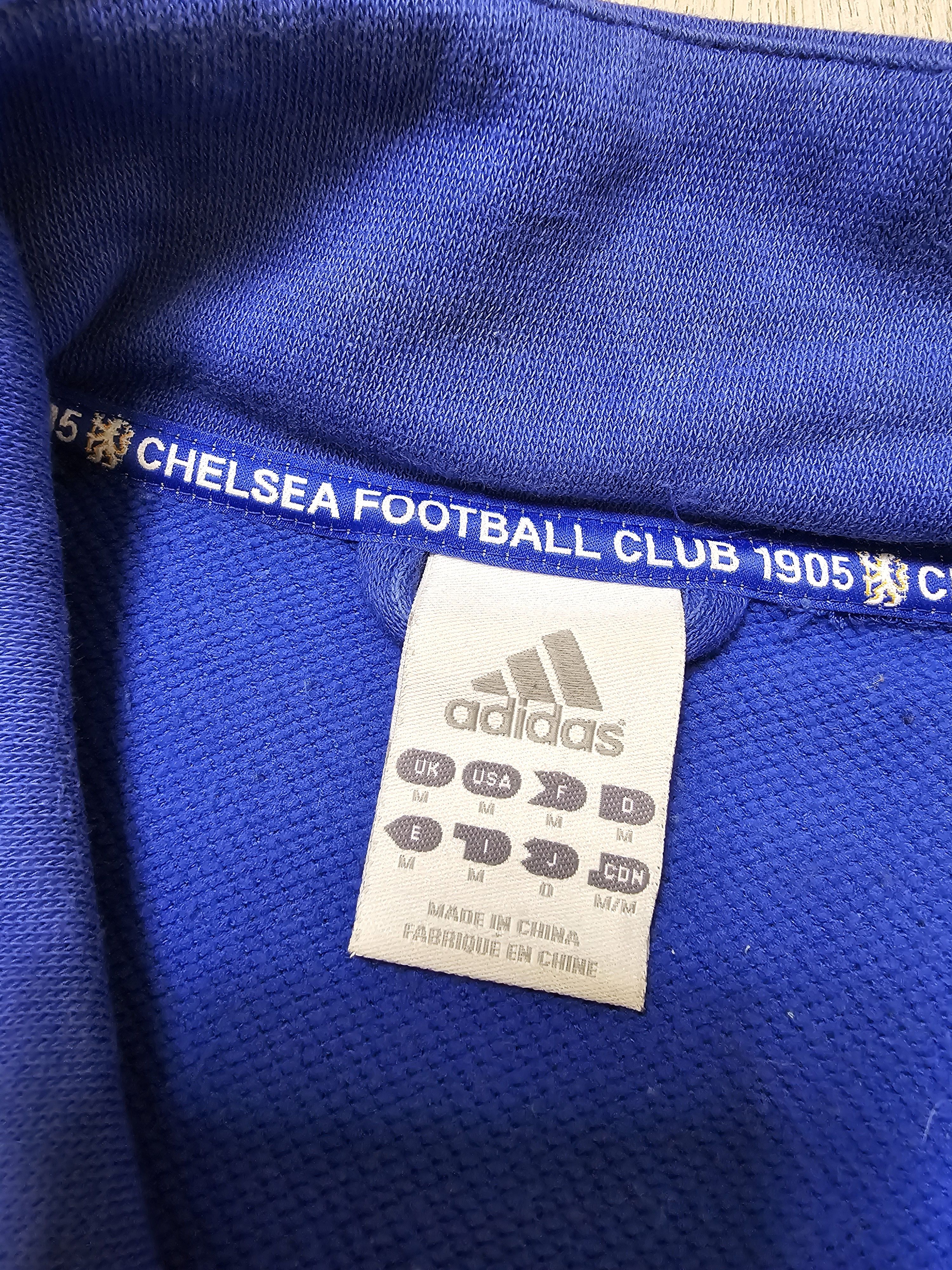 Adidas CHELSEA 2008 TRAINING JACKET FOOTBALL JACKET COTTON SOCCER Size US M / EU 48-50 / 2 - 10 Thumbnail