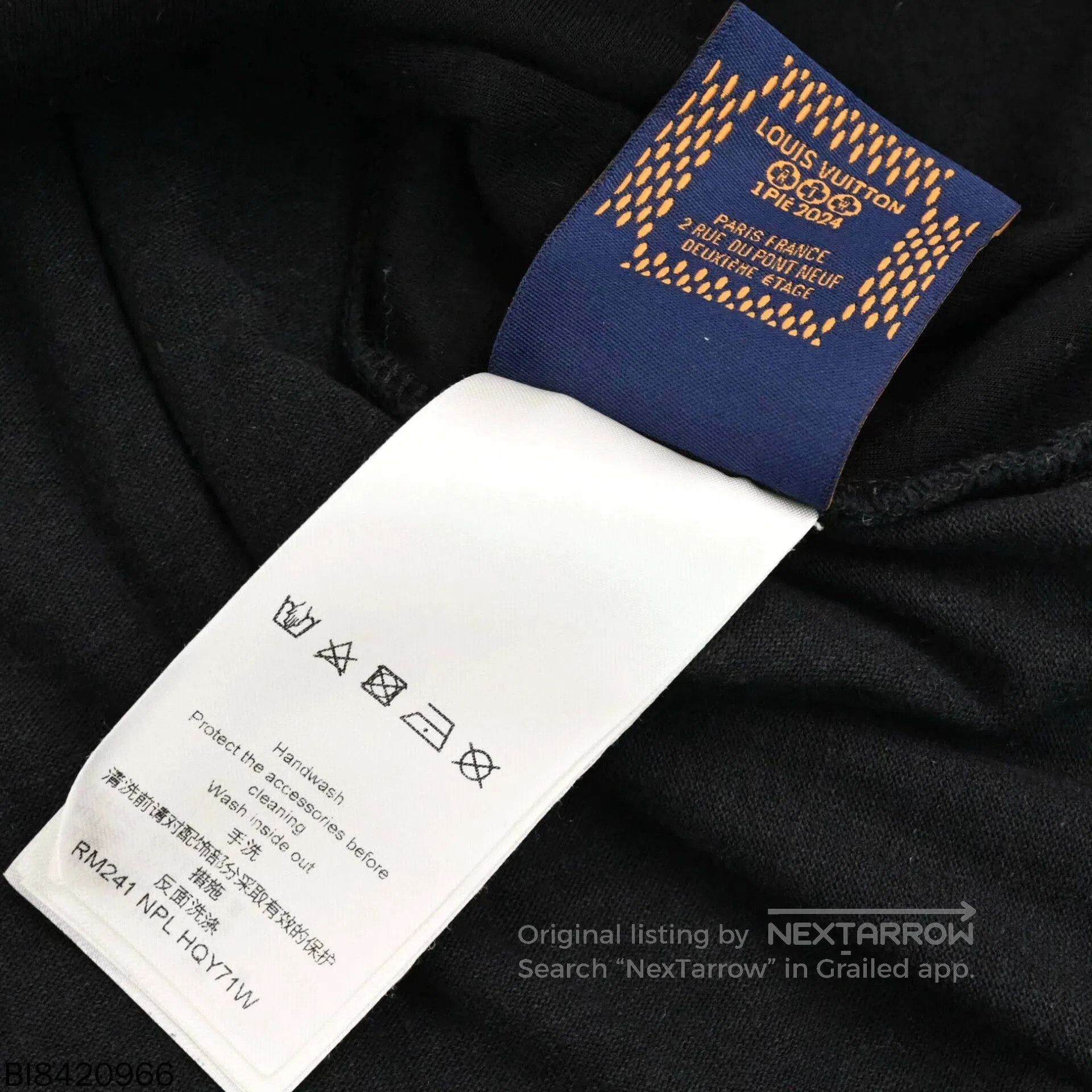 Louis Vuitton black short sleeve Louis Vuitton t-shirt. Size US XXL / EU 58 / 5 - 3 Thumbnail