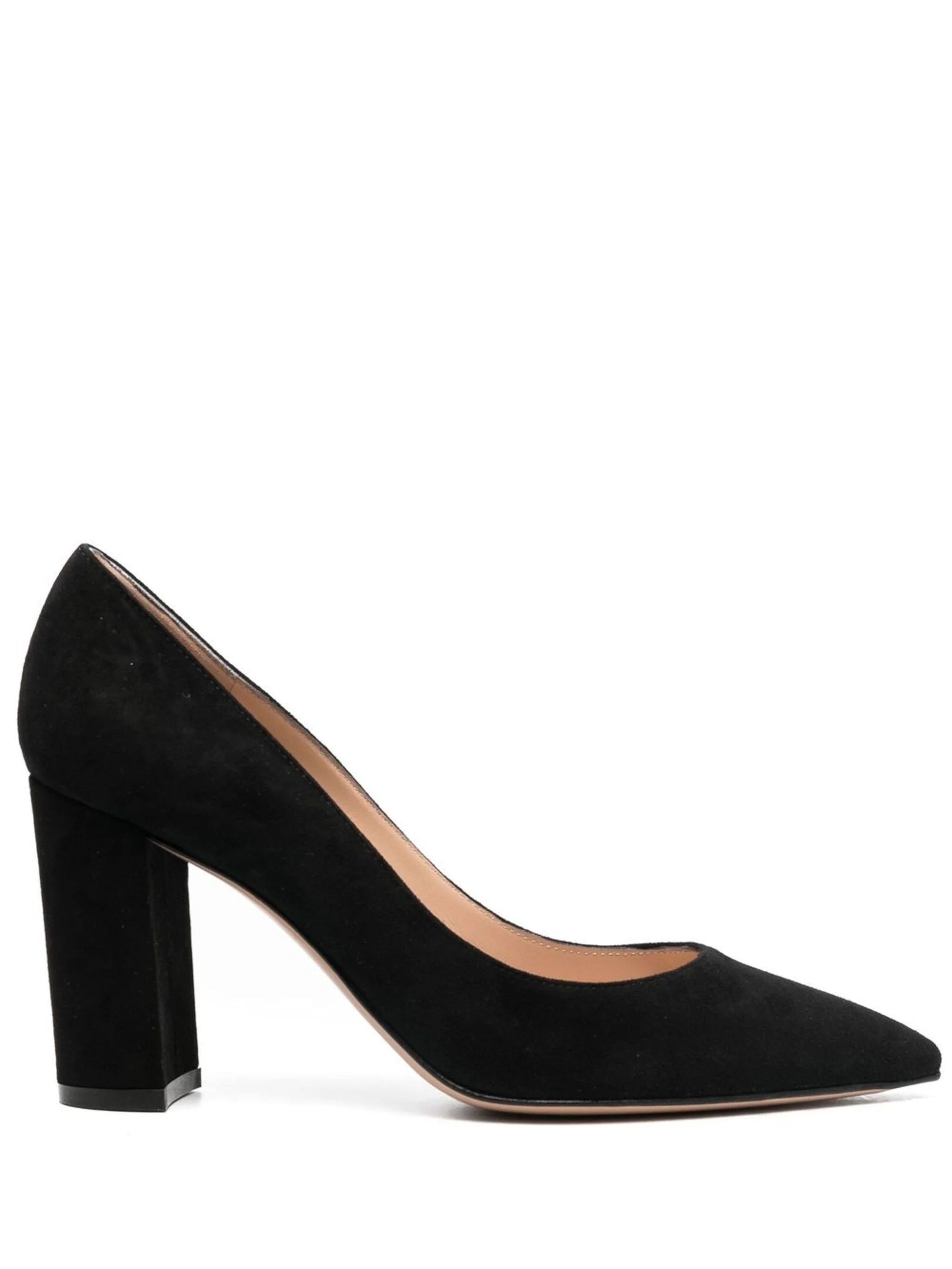 Chloe o1loc1c1024 Oli Suede Pump in Black Size US 8 / IT 38 - 1 Thumbnail