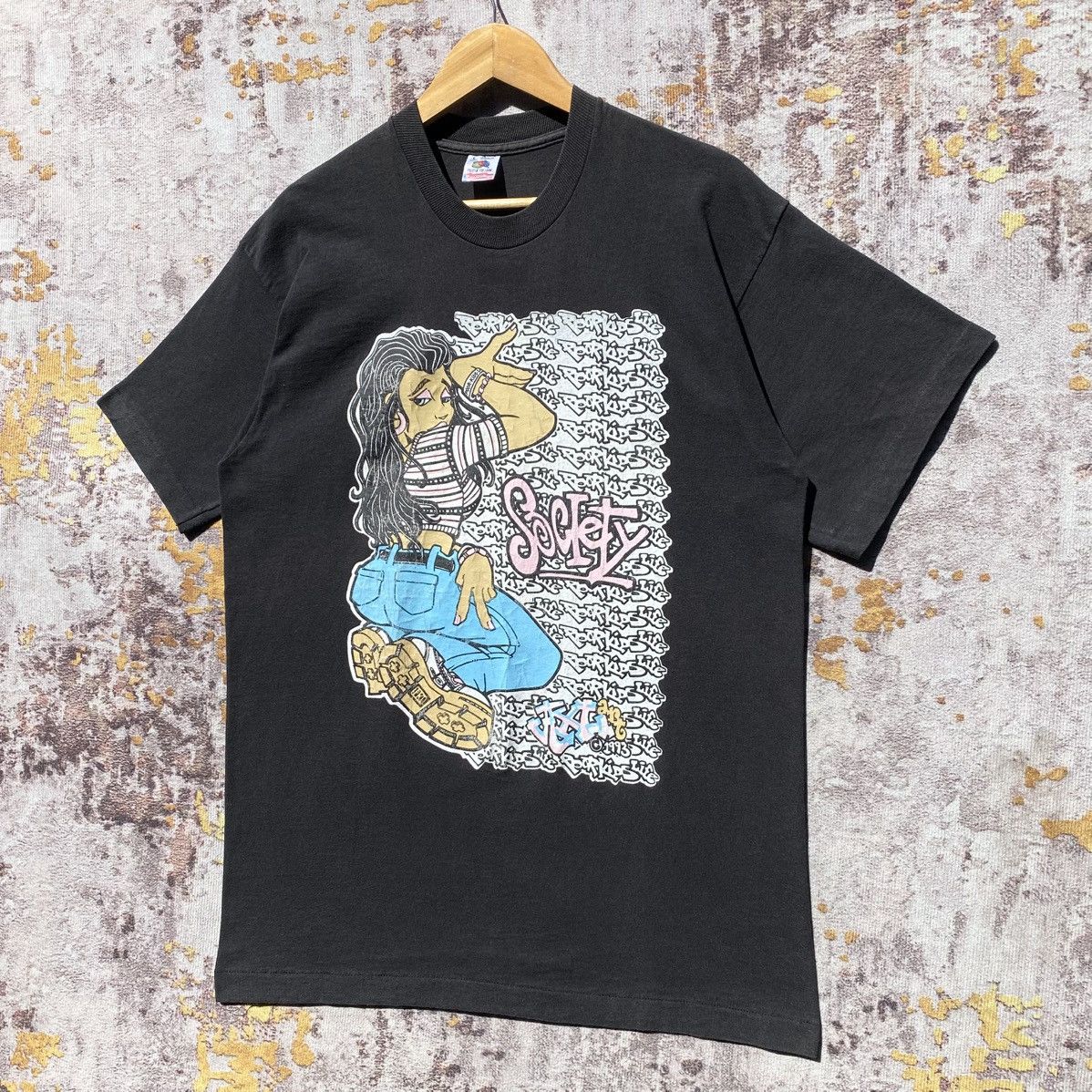 Arts & Science Vintage 90s Society Gravity Art Shirt Society Girl Hip hop Size US M / EU 48-50 / 2 - 3 Thumbnail