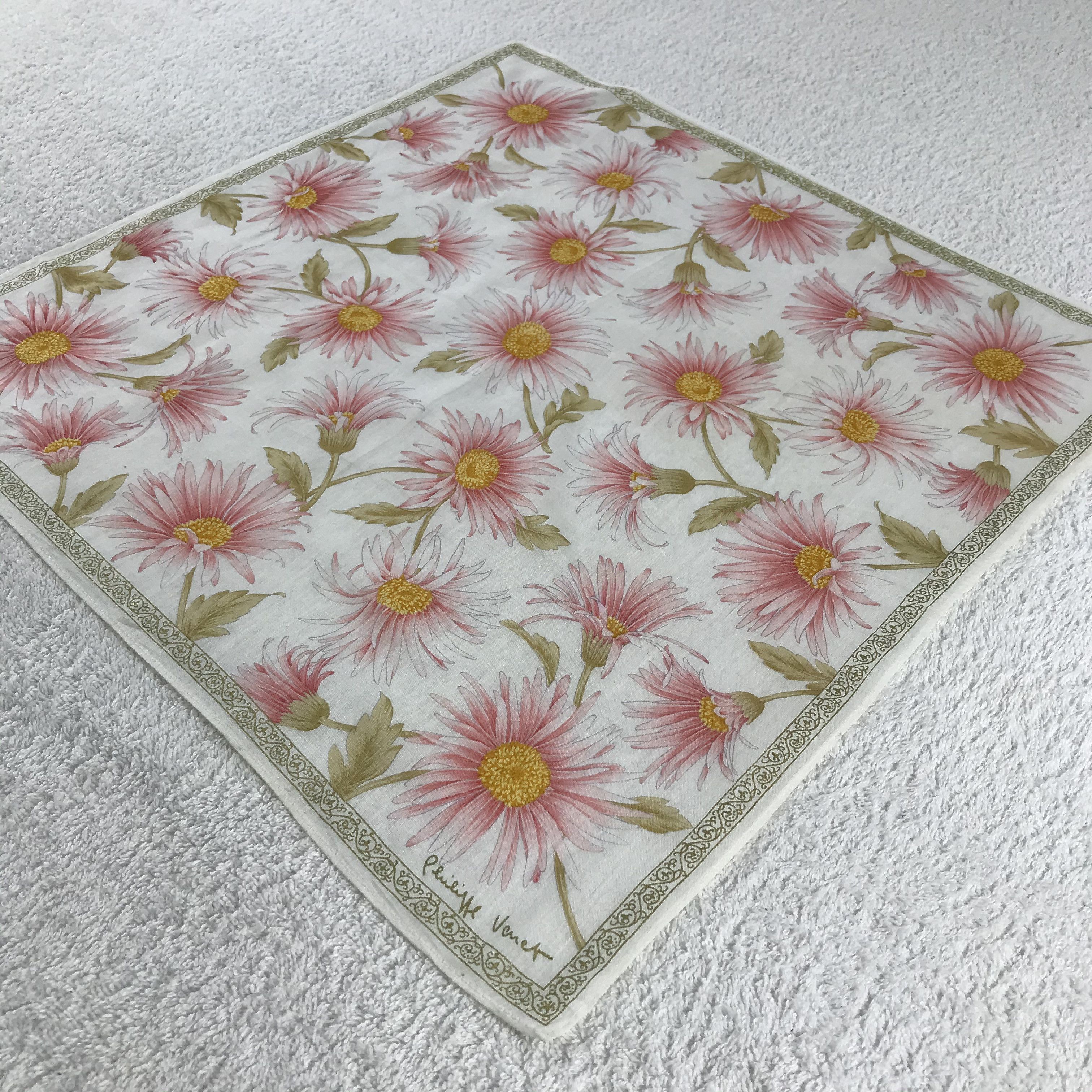 Vintage Philippe Venet Bandana / Handkerchief / Neckerchief - S305 Size ONE SIZE - 2 Thumbnail