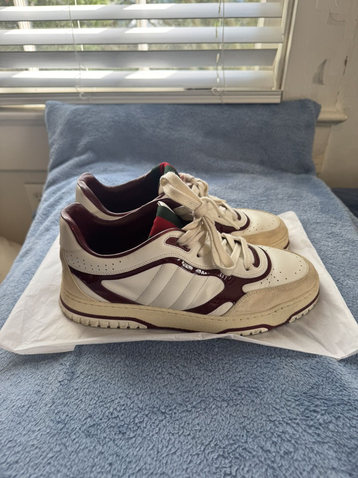 Gucci Gucci Low Top Sneakers Size US 10 / EU 43 - 1 Thumbnail