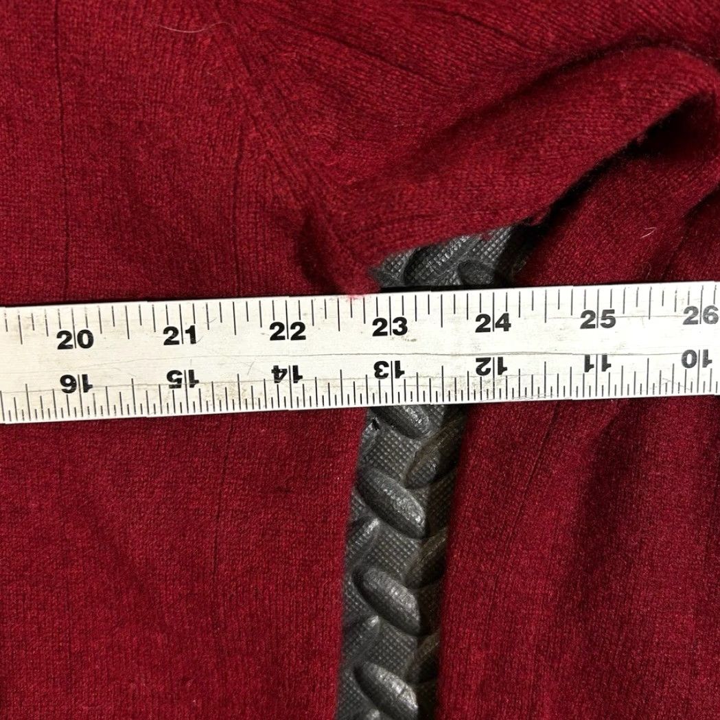 Apt. 9 Apt.9 Red V-Neck Long Sleeve Pullover 100% Cashmere Sweater Men XL Size Mens Red V-Neck Pullover Cashmere Sweater XL Men Size US XL / EU 56 / 4 - 7 Thumbnail