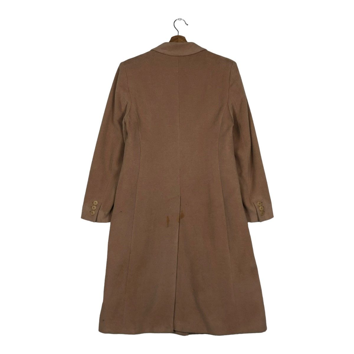 Japanese Brand 🔥VINTAGE LONG JACKET WOOL HERRINGBONE MAX MARA Size M / US 6-8 / IT 42-44 - 9 Thumbnail