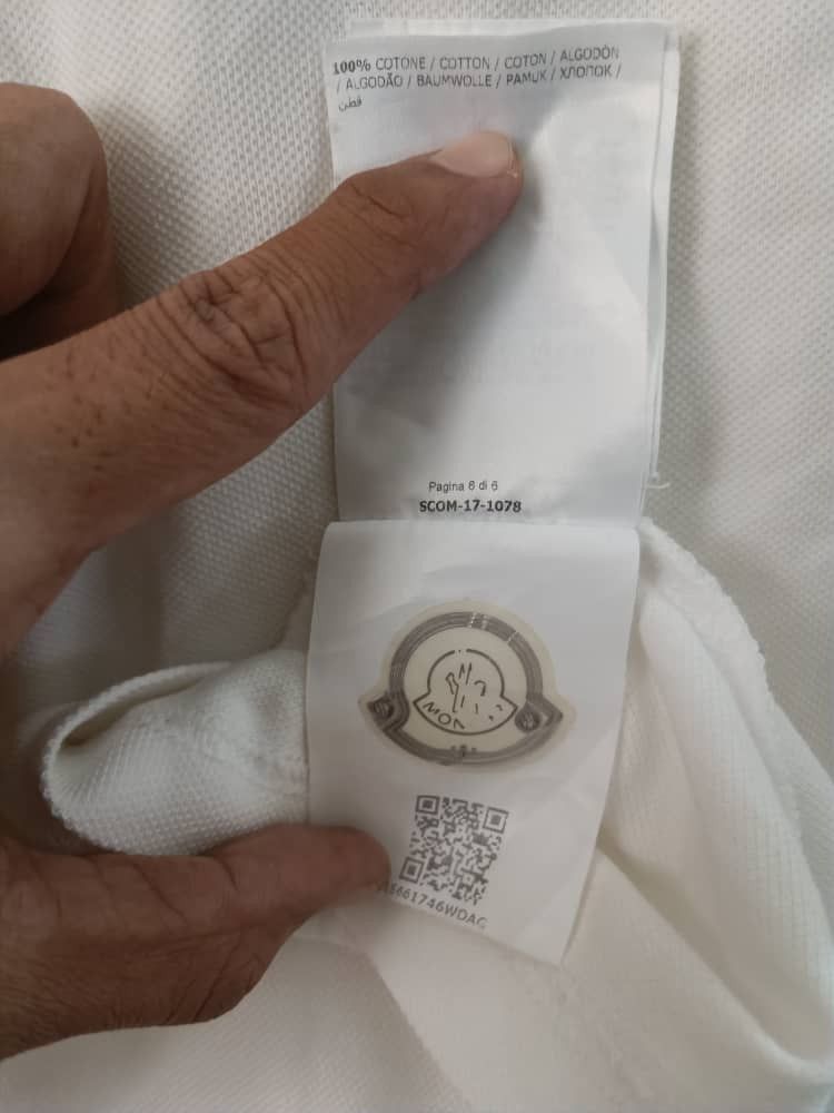Moncler ♦️Moncler Big Logo Polo T Shirt Size S / US 4 / IT 40 - 11 Thumbnail
