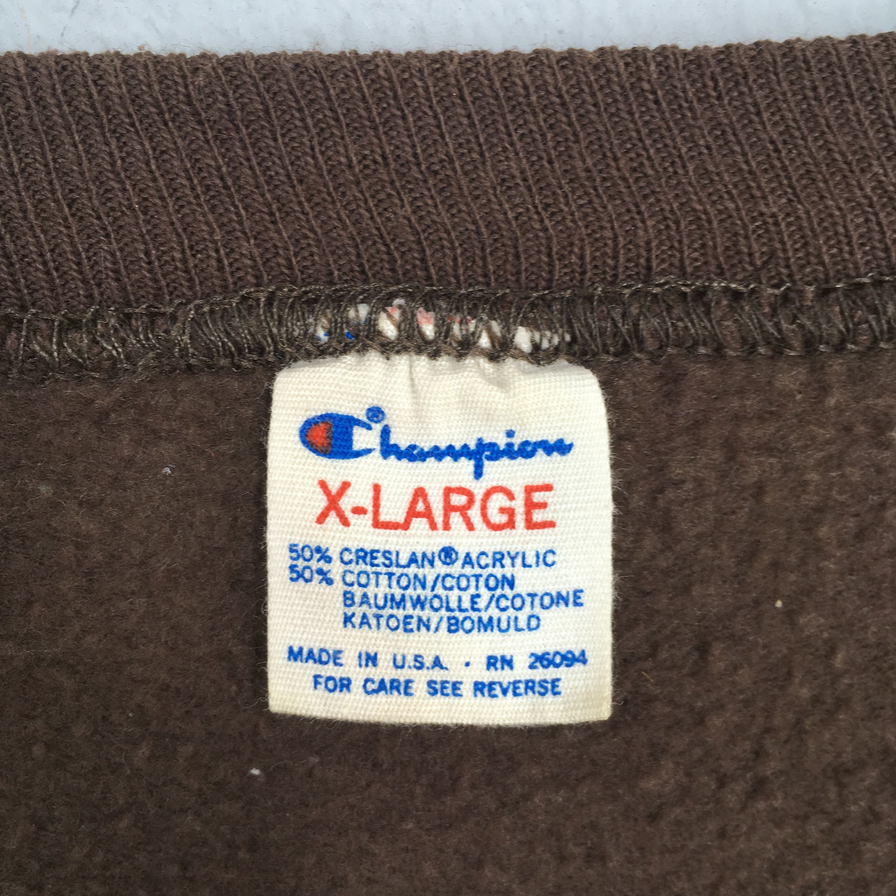 Champion Vintage 80s Champion Cleveland Browns NFL Sweatshirt XL Size US XL / EU 56 / 4 - 5 Thumbnail