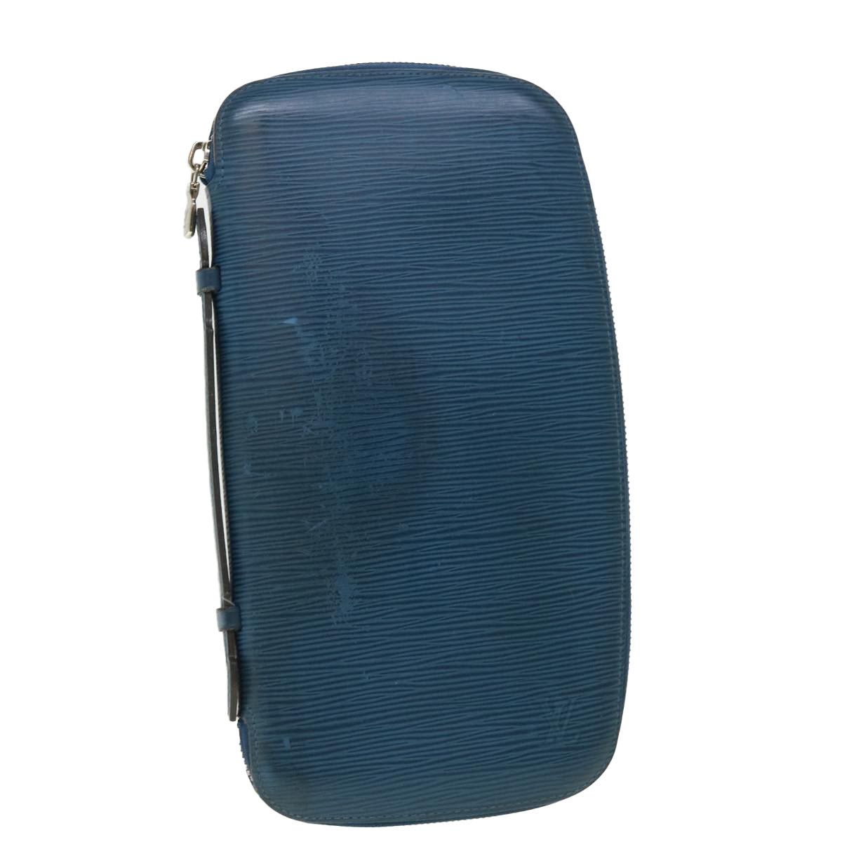 Louis Vuitton Atholl Blue Leather Clutch Bag (Pre-Owned) Size ONE SIZE - 1 Thumbnail