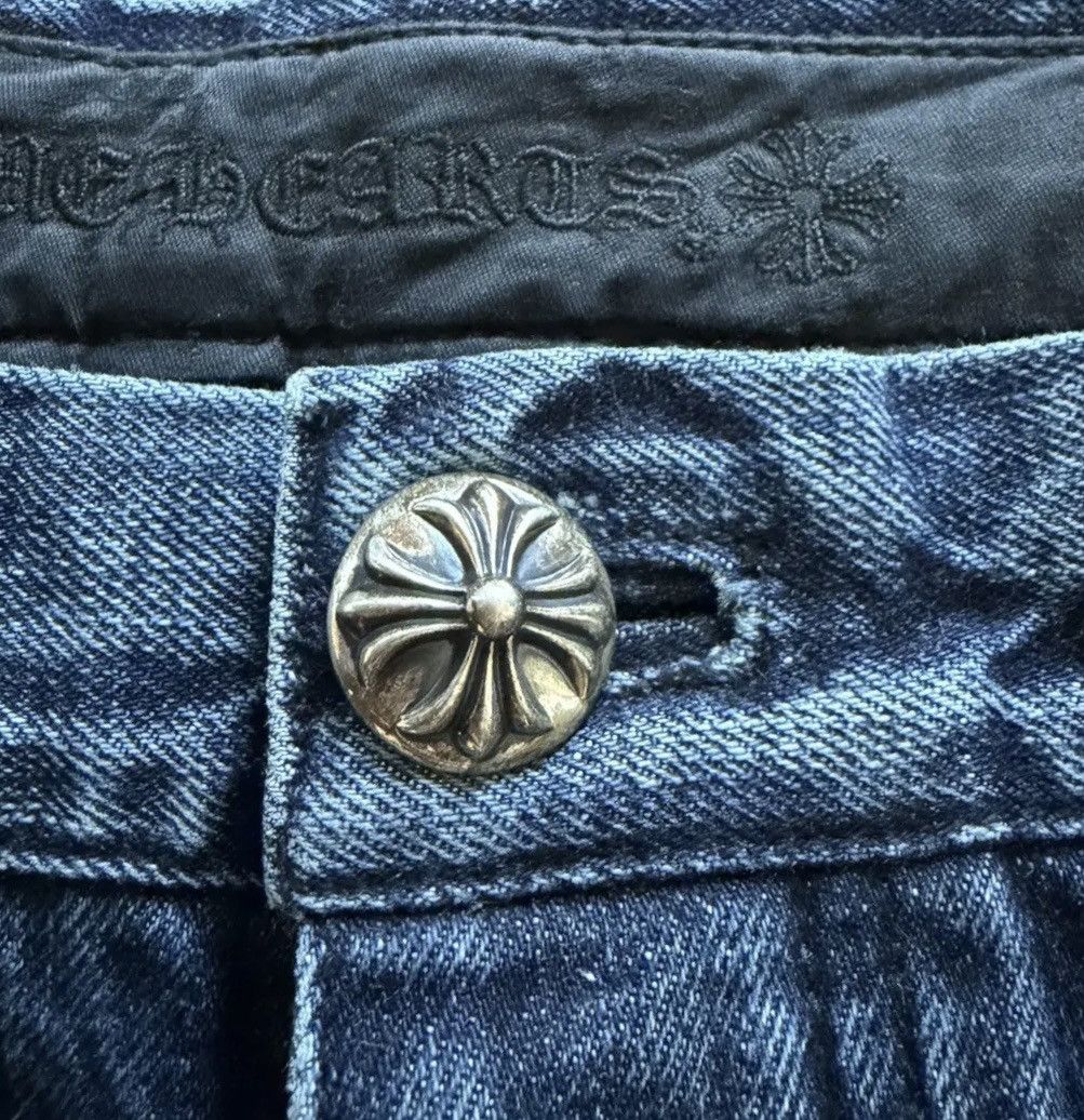 Chrome Hearts Chrome Hearts Denim Cross Patch Jeans (34) Size US 34 / EU 50 - 5 Thumbnail