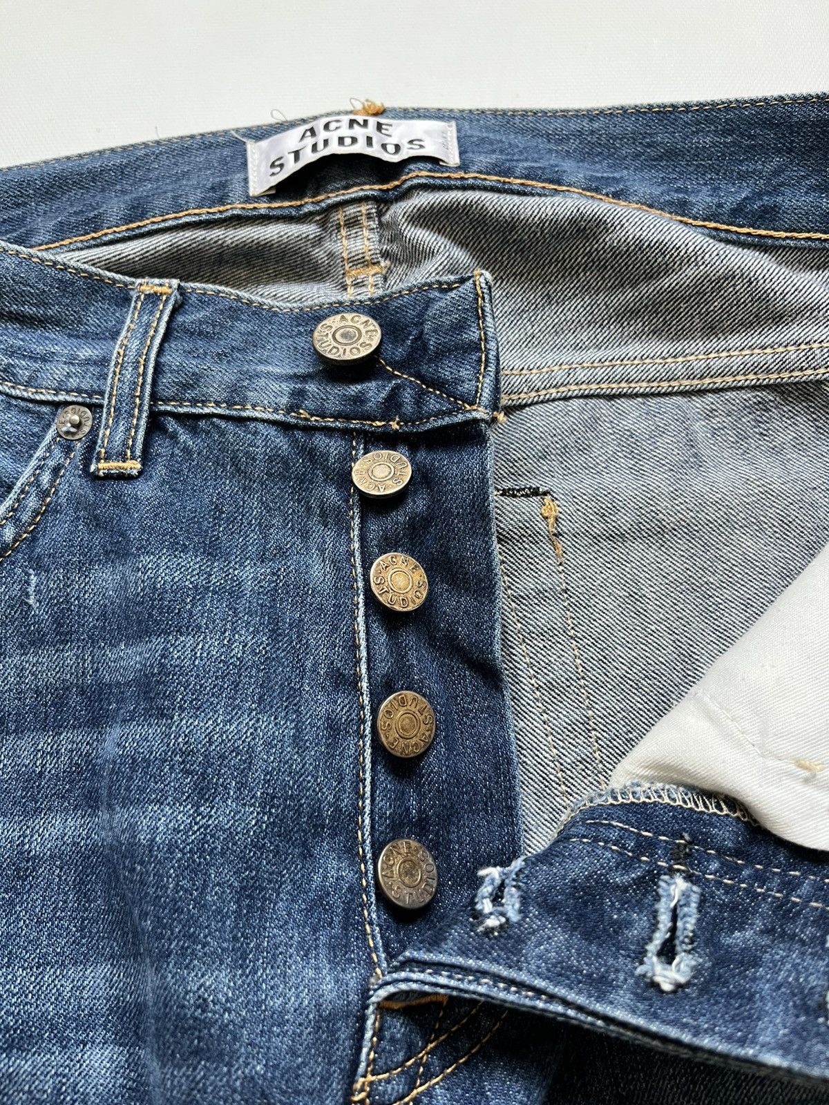 Acne Studios Acne Studios "Roc Verakai" Slim Jeans Size US 30 / EU 46 - 7 Thumbnail